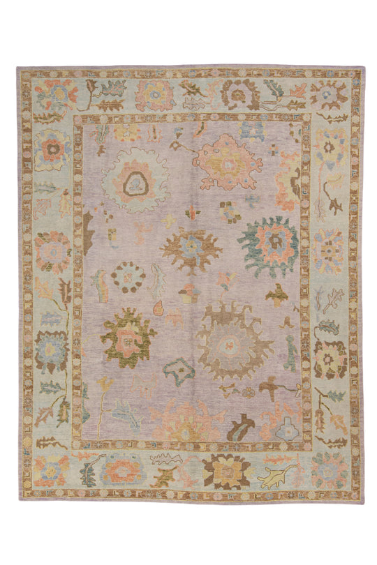 Turkish Oushak Rug 9'5" x 11'11" #1044