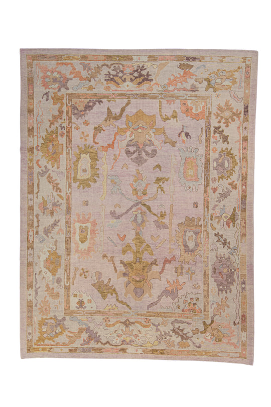 Turkish Oushak Rug 9'2" x 12'2" #2187