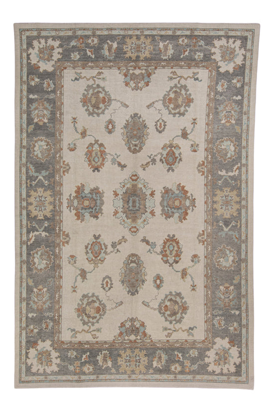 Turkish Oushak Rug 8'6" x 12'11" #2352