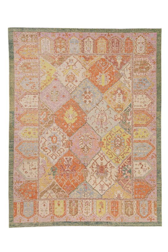 Turkish Oushak Rug 9' x 11'9" #167