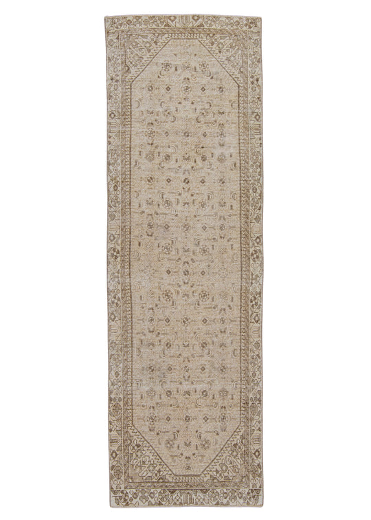 Turkish Vintage Anatolian Rug 3' x 9'3" #6043