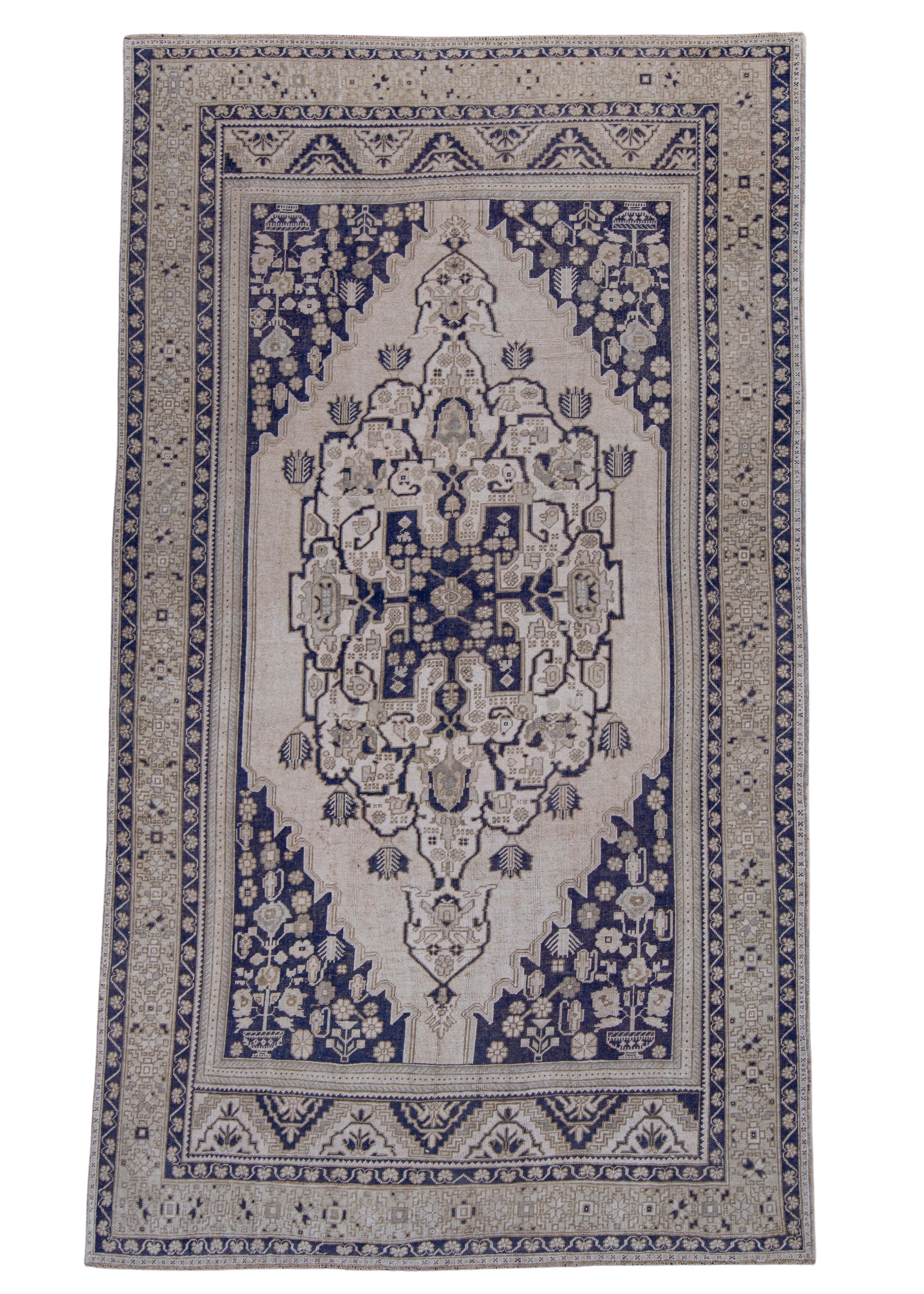 Turkish Vintage Anatolian Rug 6'10" x 12' #6036