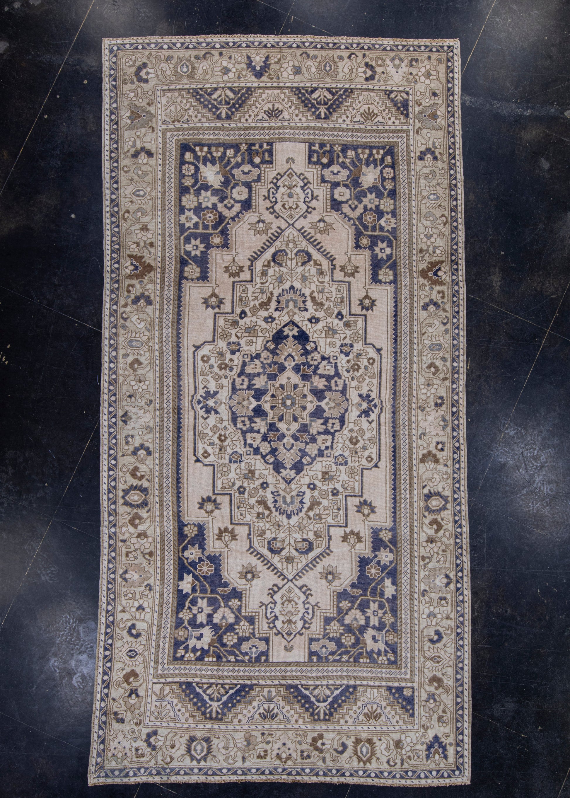 Turkish Vintage Anatolian Rug 5'10" x 11'11" #6035