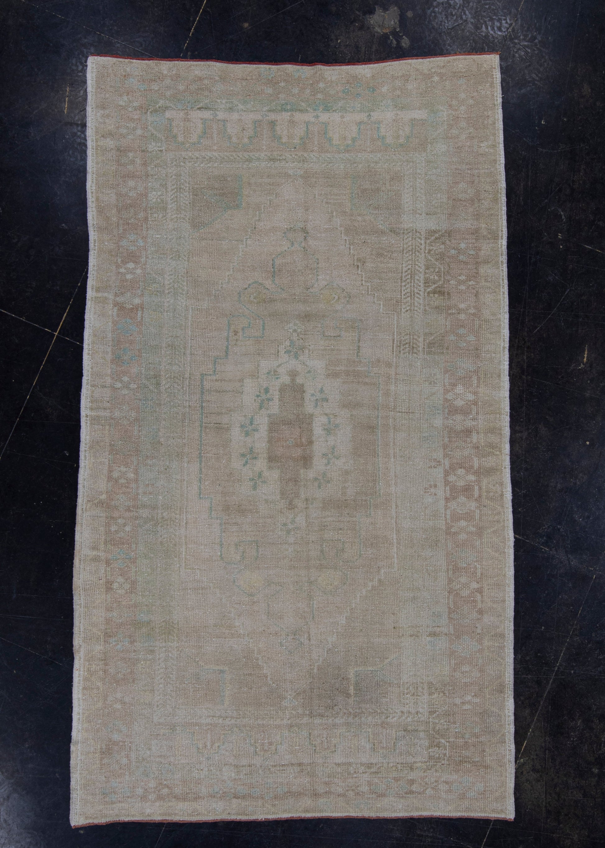 Turkish Vintage Anatolian Rug 4'4" x 7'7" #6034