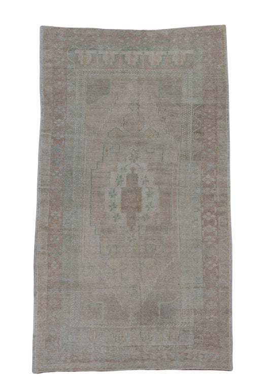 Turkish Vintage Anatolian Rug 4'4" x 7'7" #6034