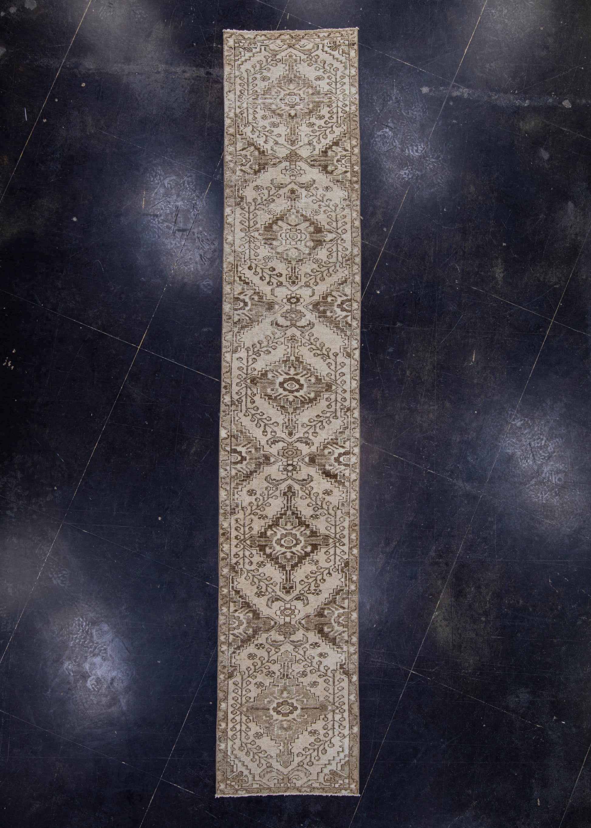 Turkish Vintage Anatolian Rug 2'3" x 12'1" #6027