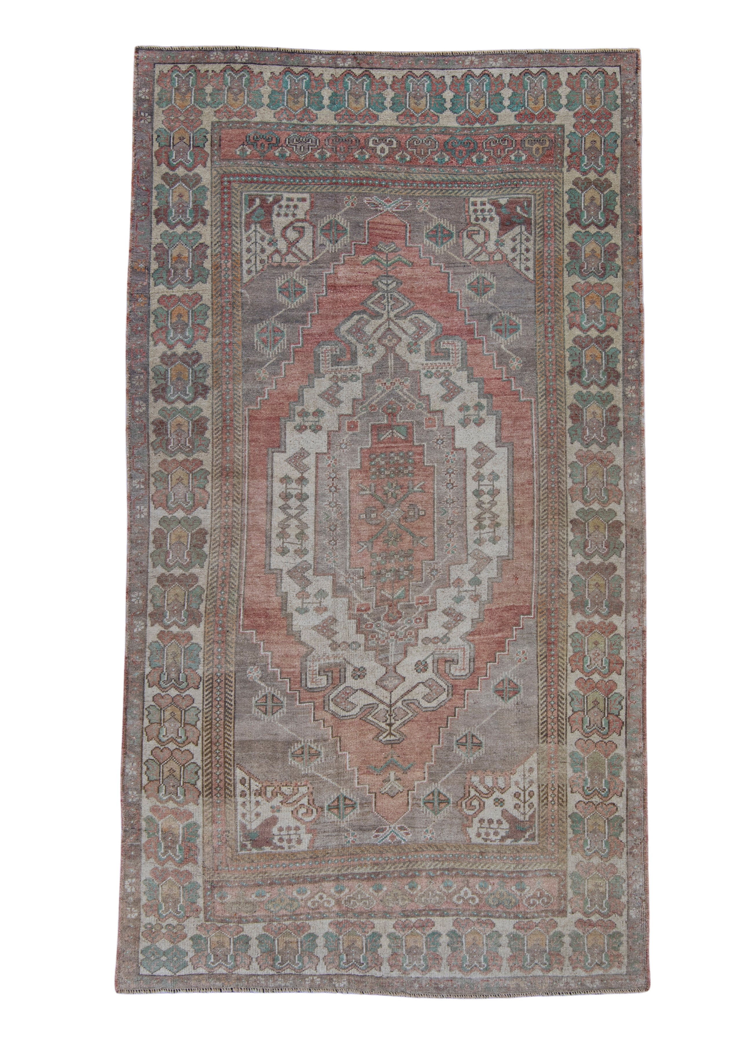 Vintage Turkish Rug 35x48 inches Anatolian Vintage Rug Geometric Design Rug Vintage Small popular Rug Handmade Rug Welcome Rug Home Decoration Rug