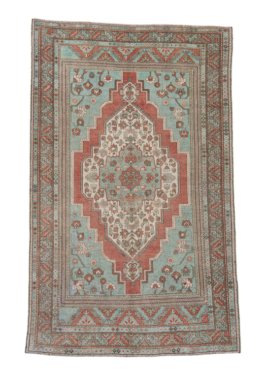 Turkish Vintage Anatolian Rug 6'5" x 10'5" #6004