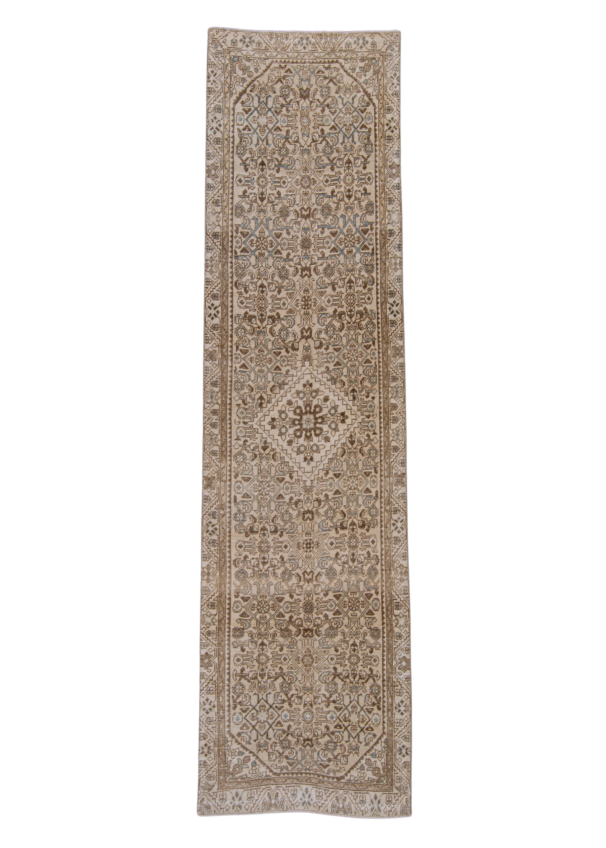 Turkish Vintage Anatolian Rug 3' x 11'7" #6010