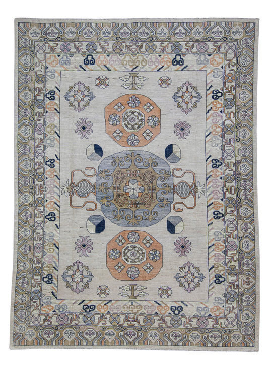 Turkish Oushak Rug 10' x 13'7" #AB-7002