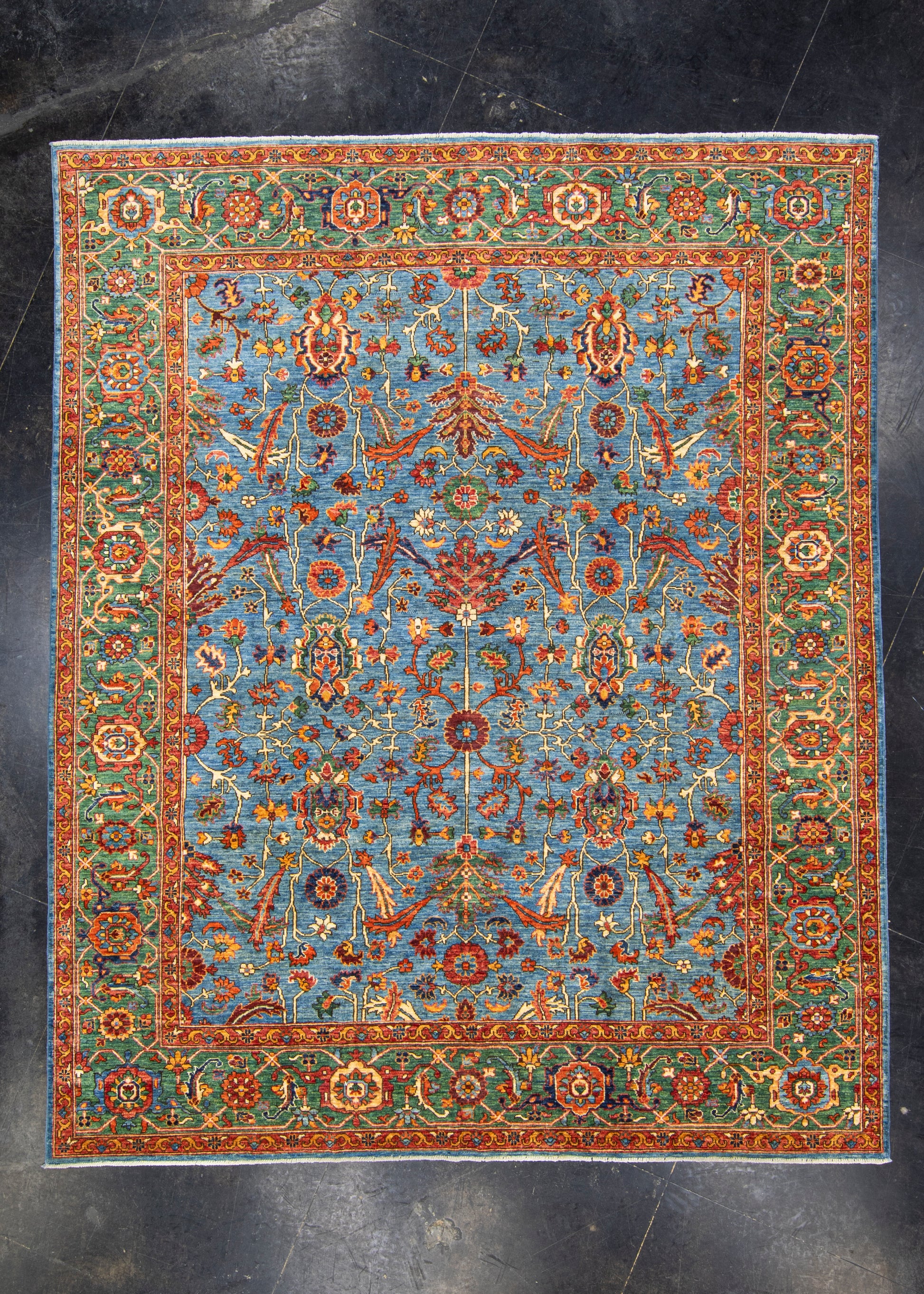 Oriental Hand Knotted Rug 8' x 9'11" #AR-8010