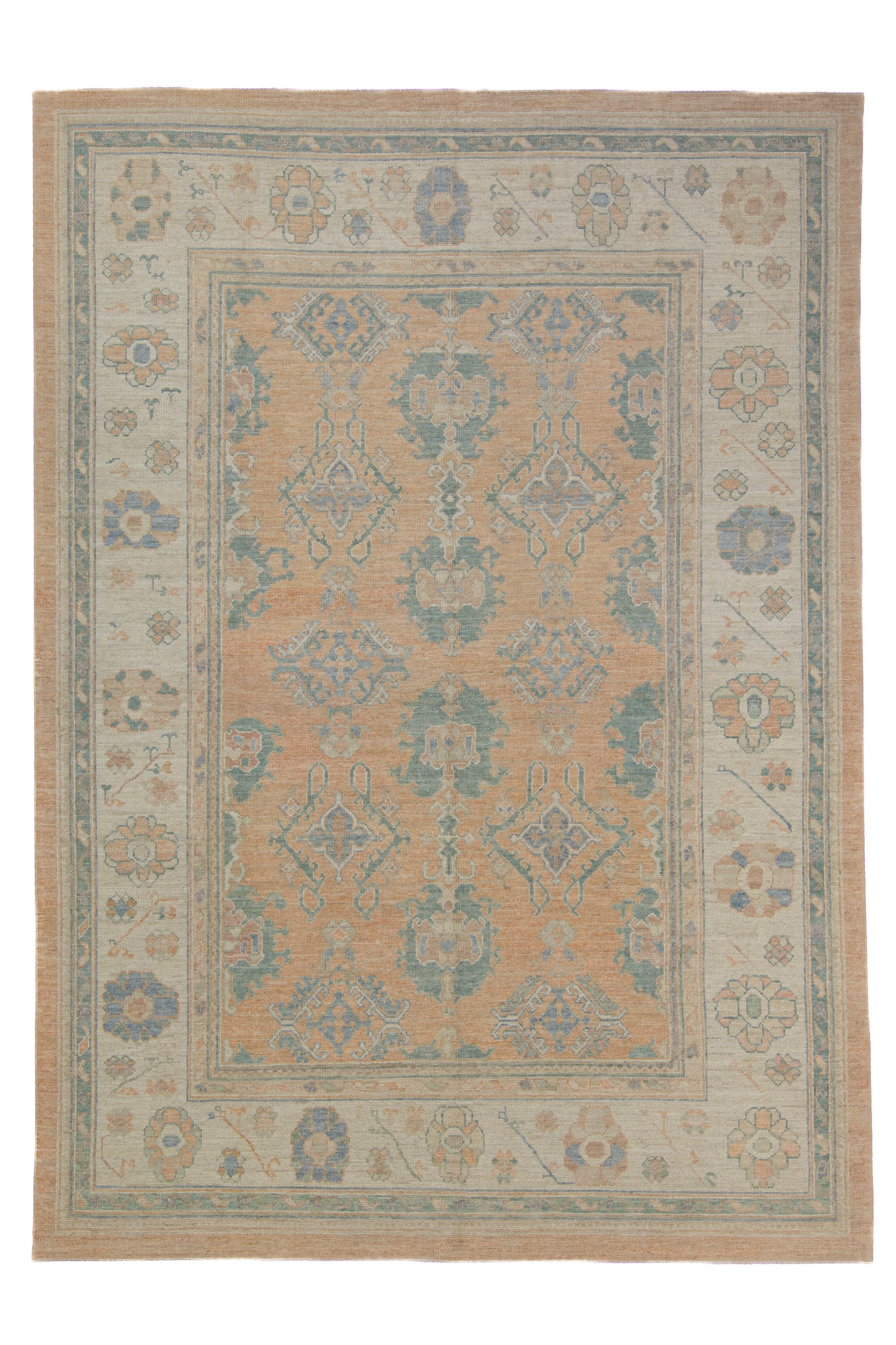 Turkish Oushak Rug 8'9" x 12'3" #16096