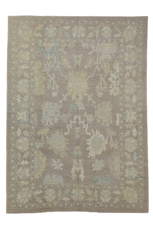 Turkish Oushak Rug 9'3" x 12'8" #16140