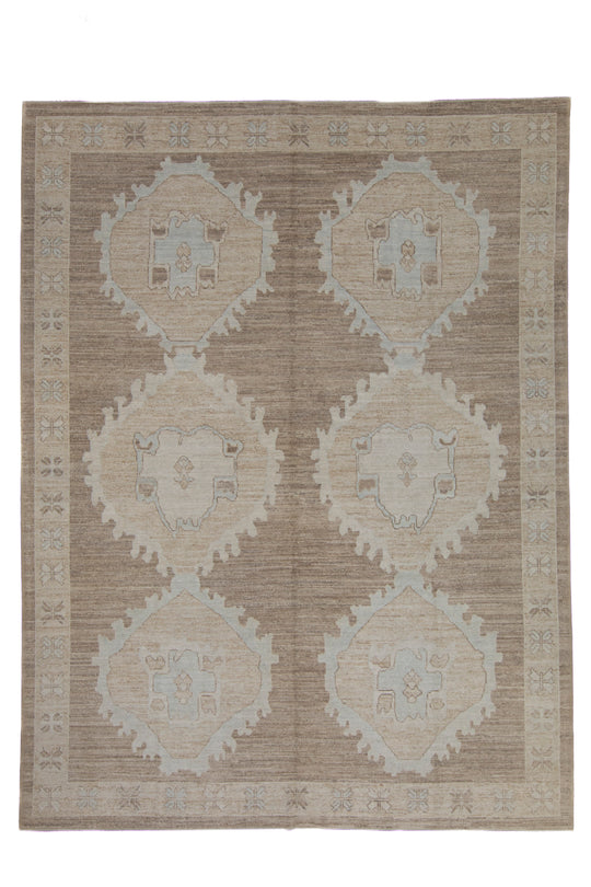 Turkish Oushak Rug 9'2" x 12'1" #16815