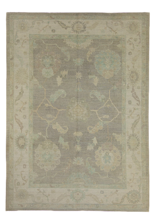 Turkish Oushak Rug 9'2" x 12'8" #16085