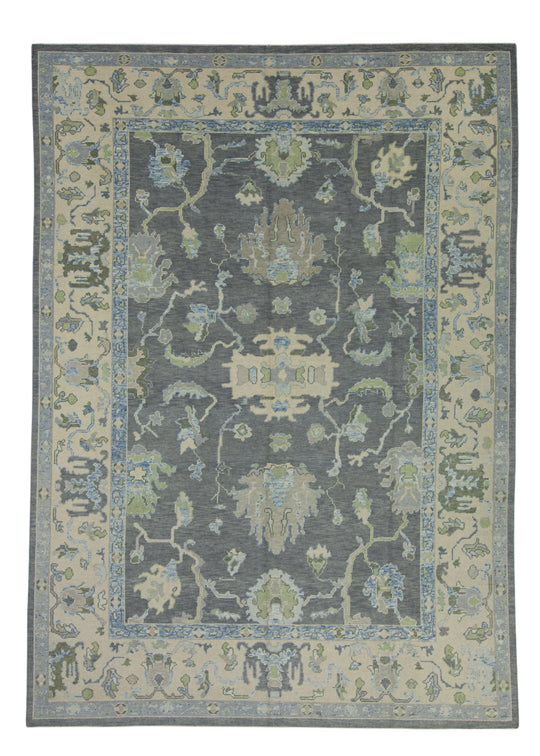 Turkish Oushak Rug 9' x 12'7" #16563