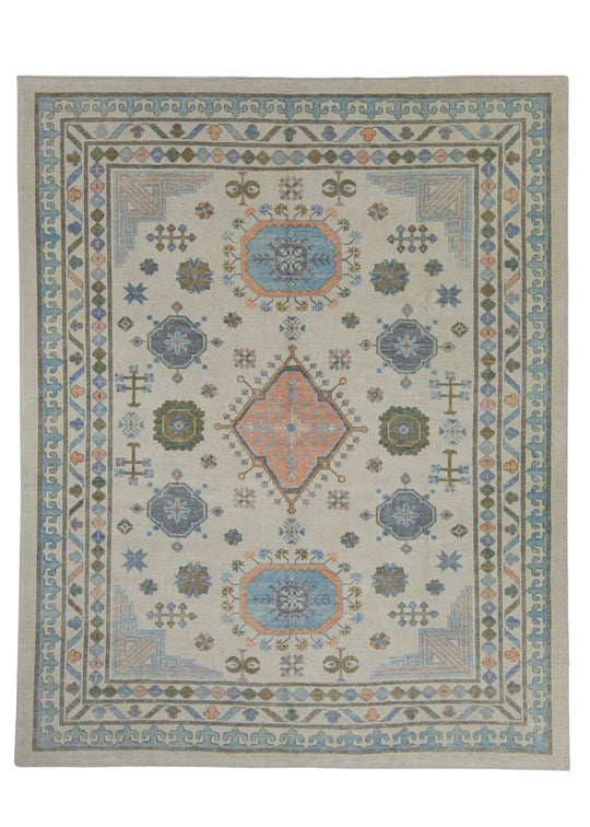 Turkish Oushak Rug 9'8" x 12' #16709