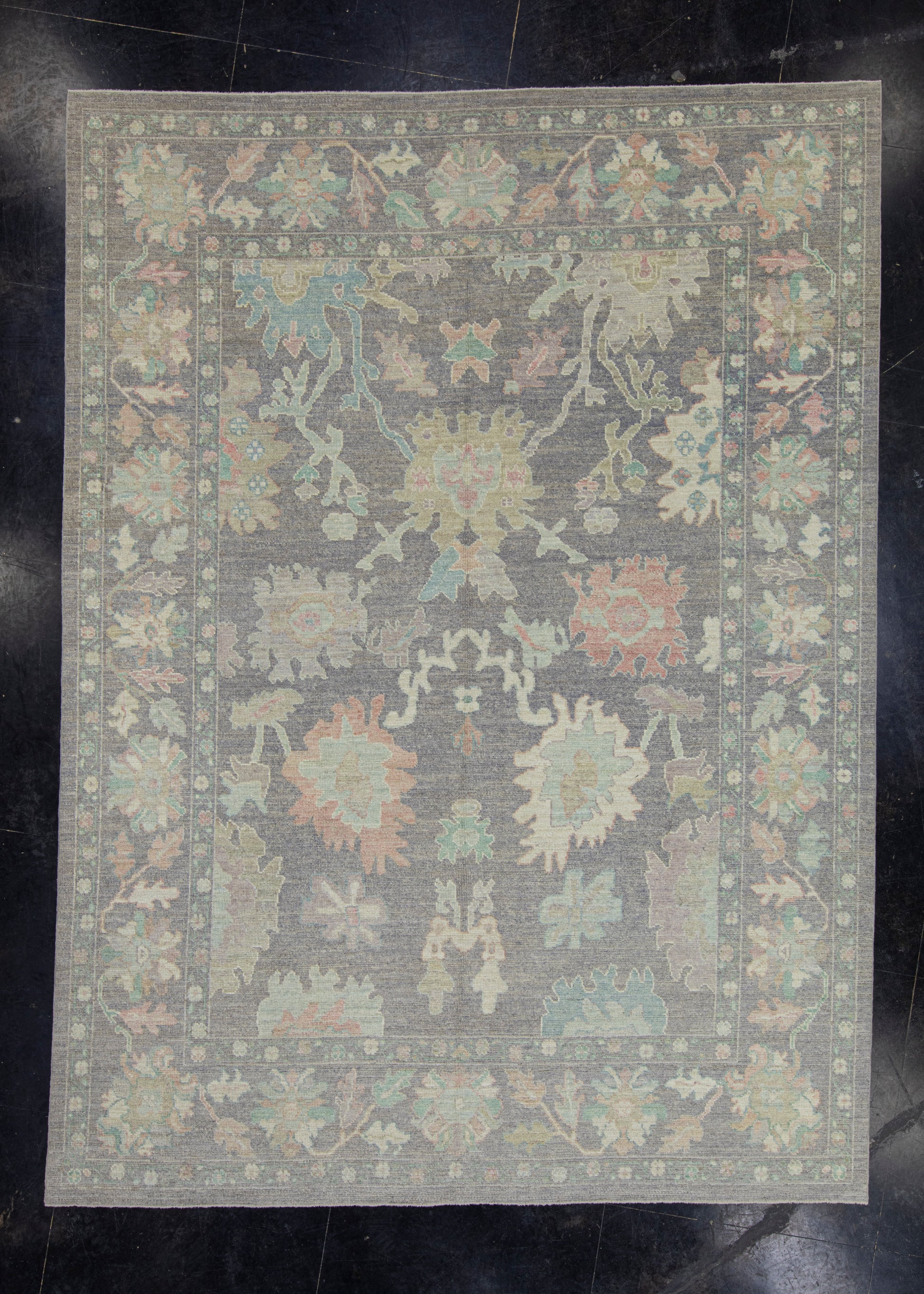 Turkish Oushak Rug 9' x 12'3" #16114