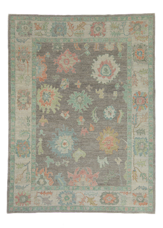 Turkish Oushak Rug 9'2" x 12'4" #16039