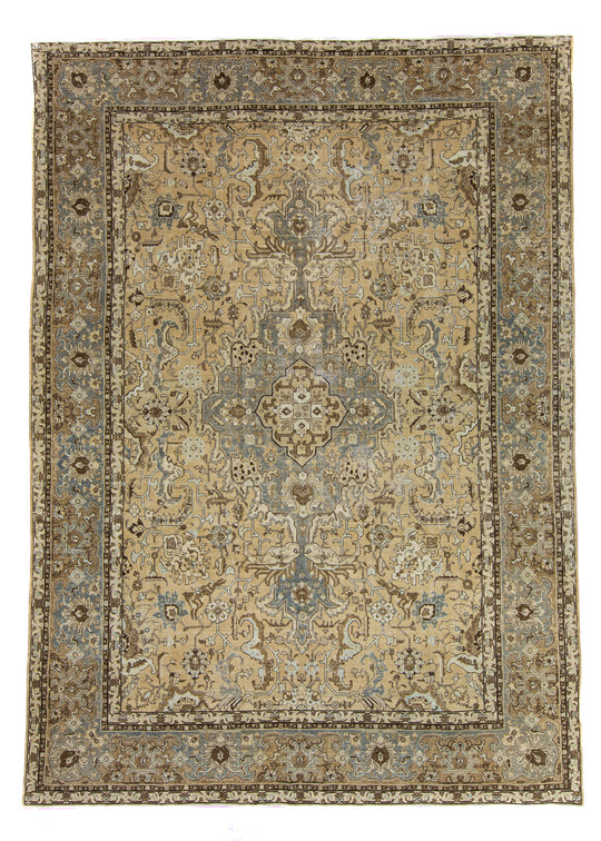 Turkish Vintage Anatolian Rug 9'3" x 13' #16853