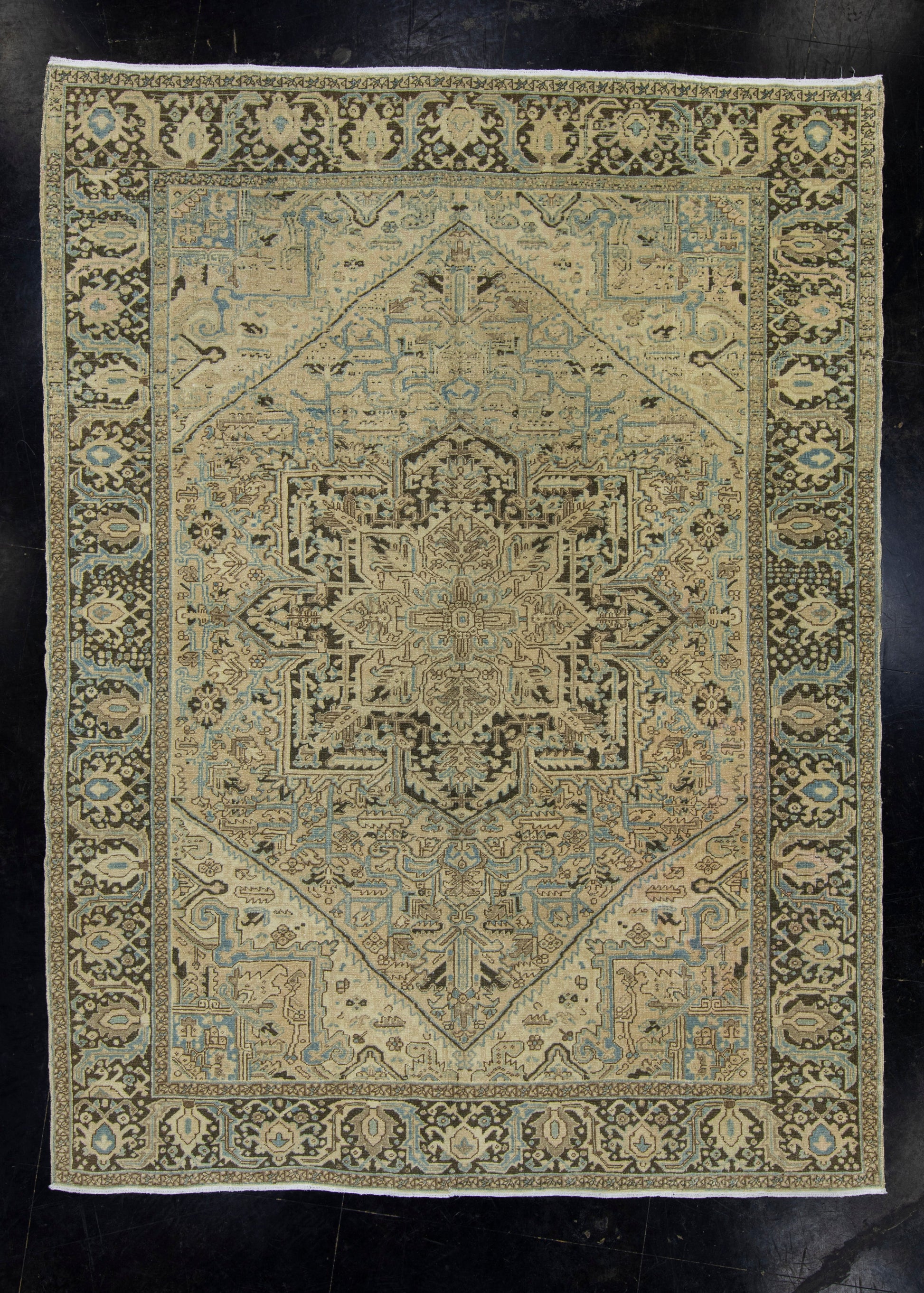 Turkish Vintage Anatolian Rug 8'3" x 11' #16914