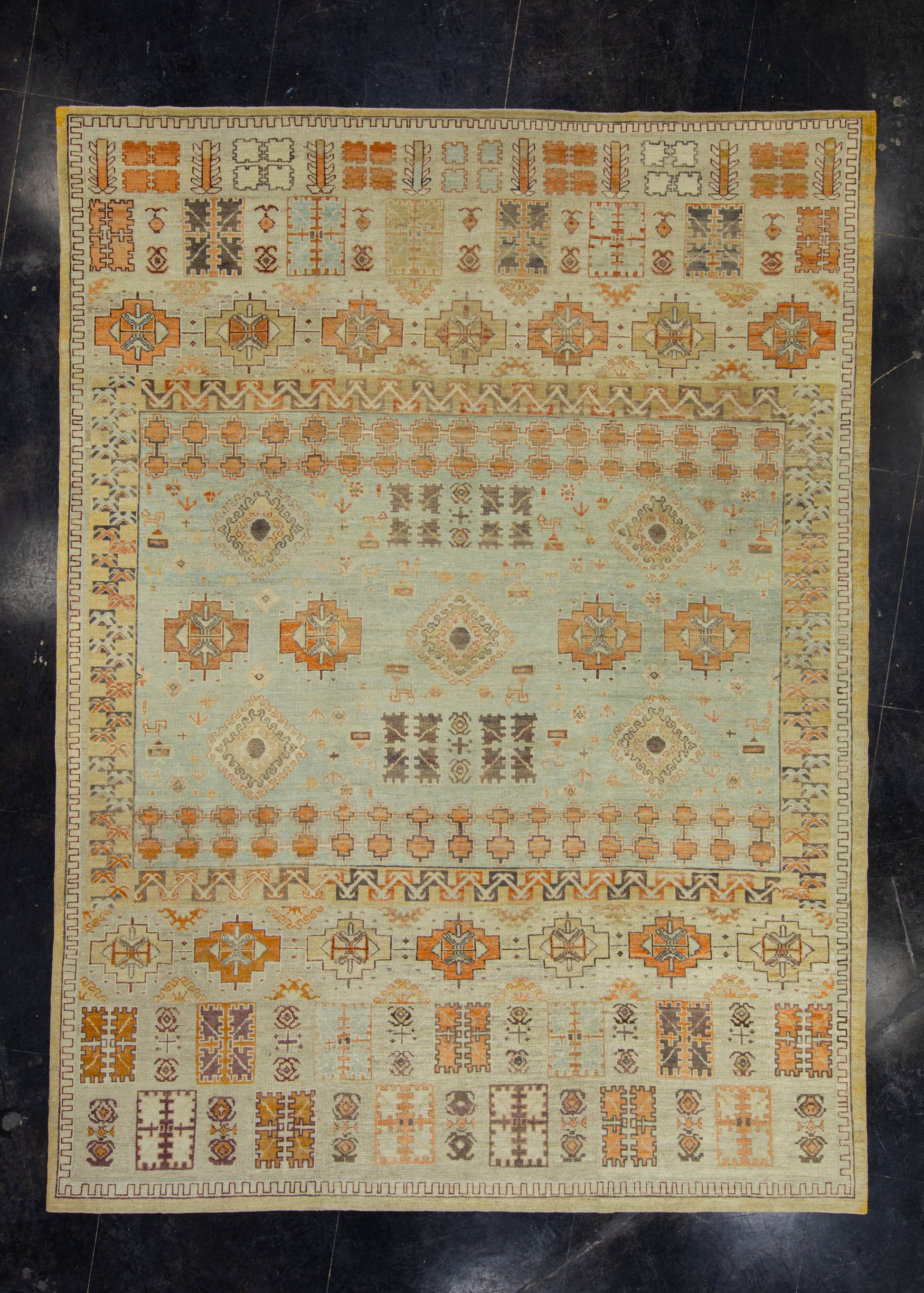 Turkish Oushak Rug 10'5" x 14'1" #16915