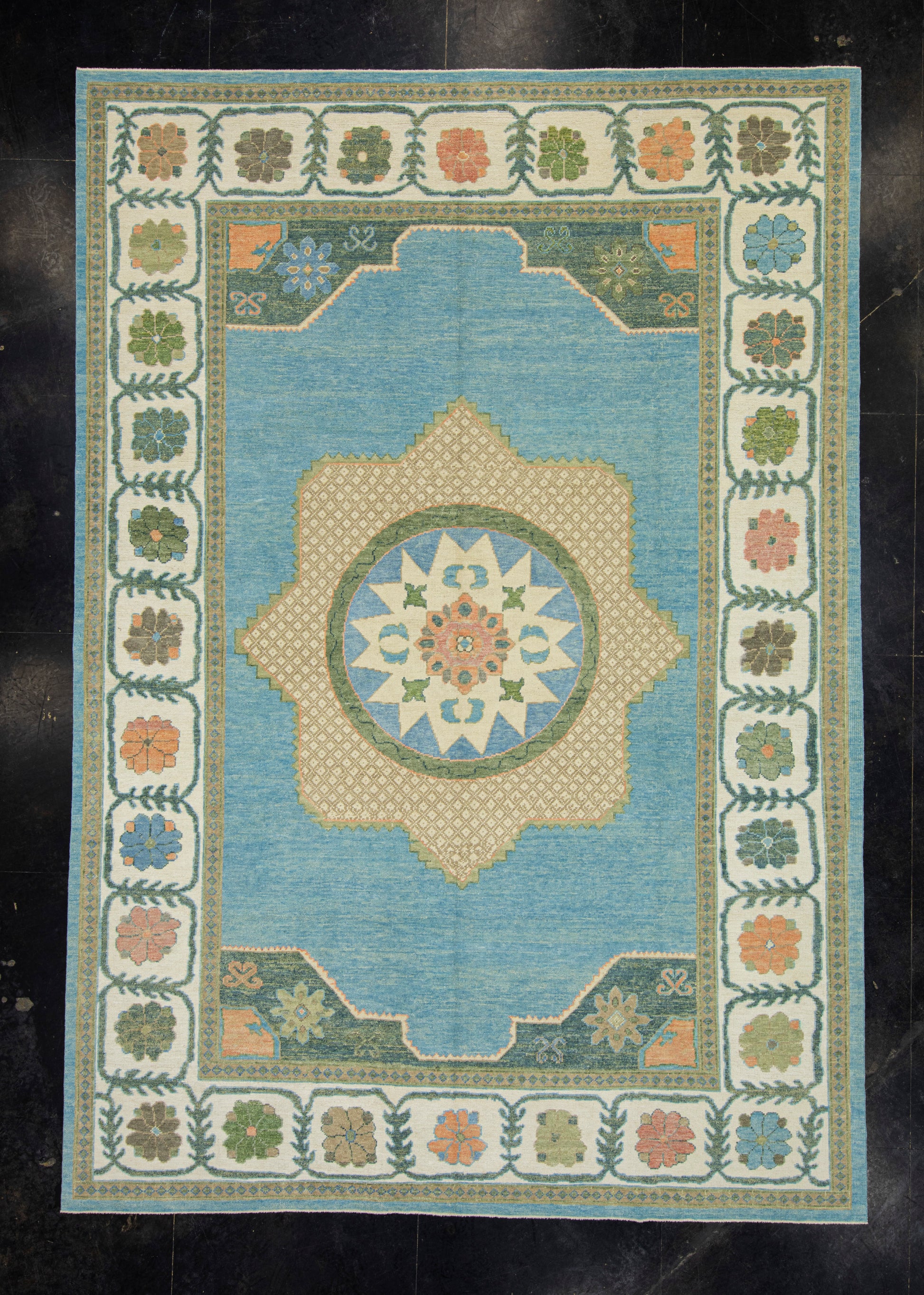 Turkish Oushak Rug 9'10" x 14'3" #16788
