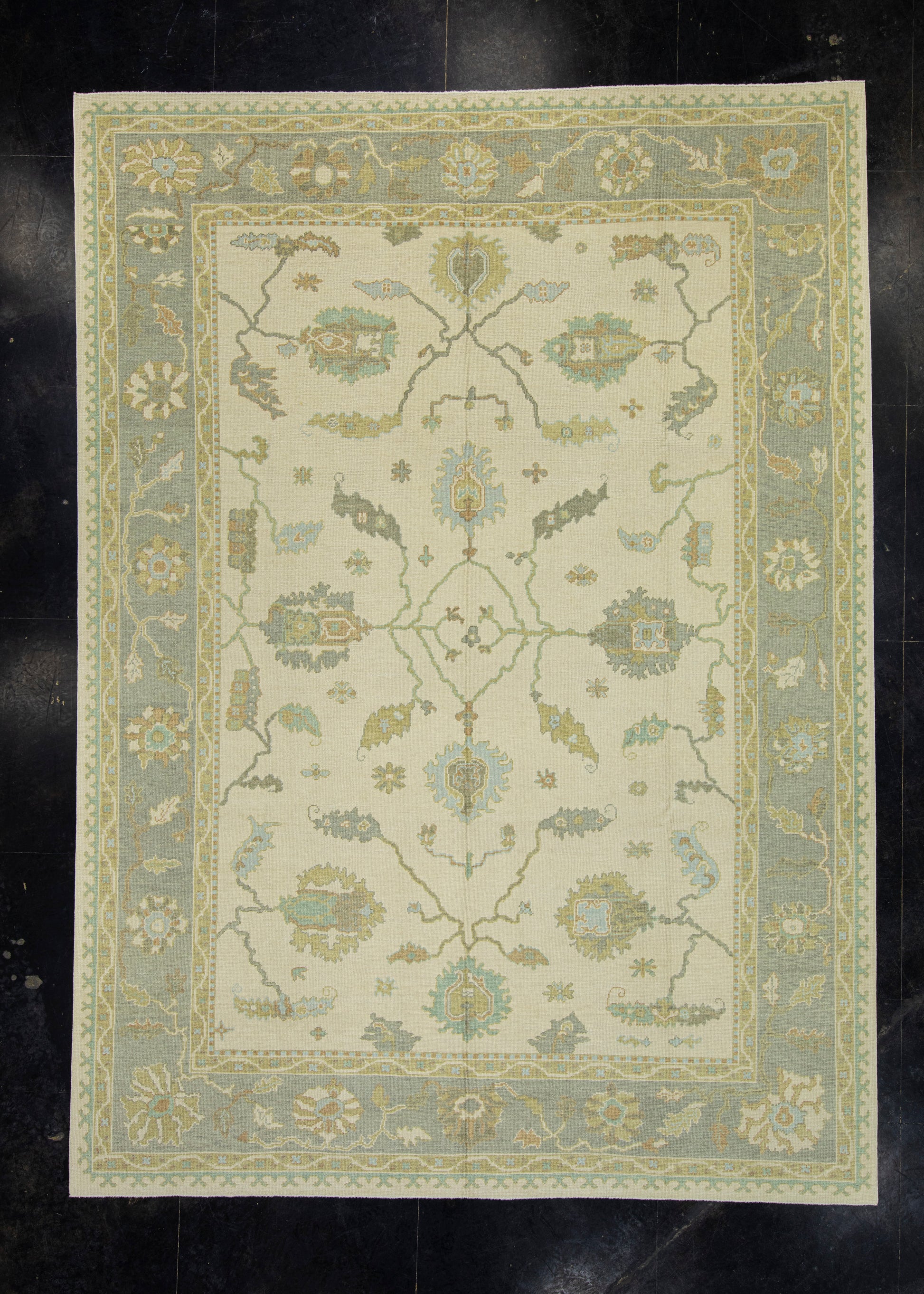 Turkish Oushak Rug 10'2" x 14' #16673