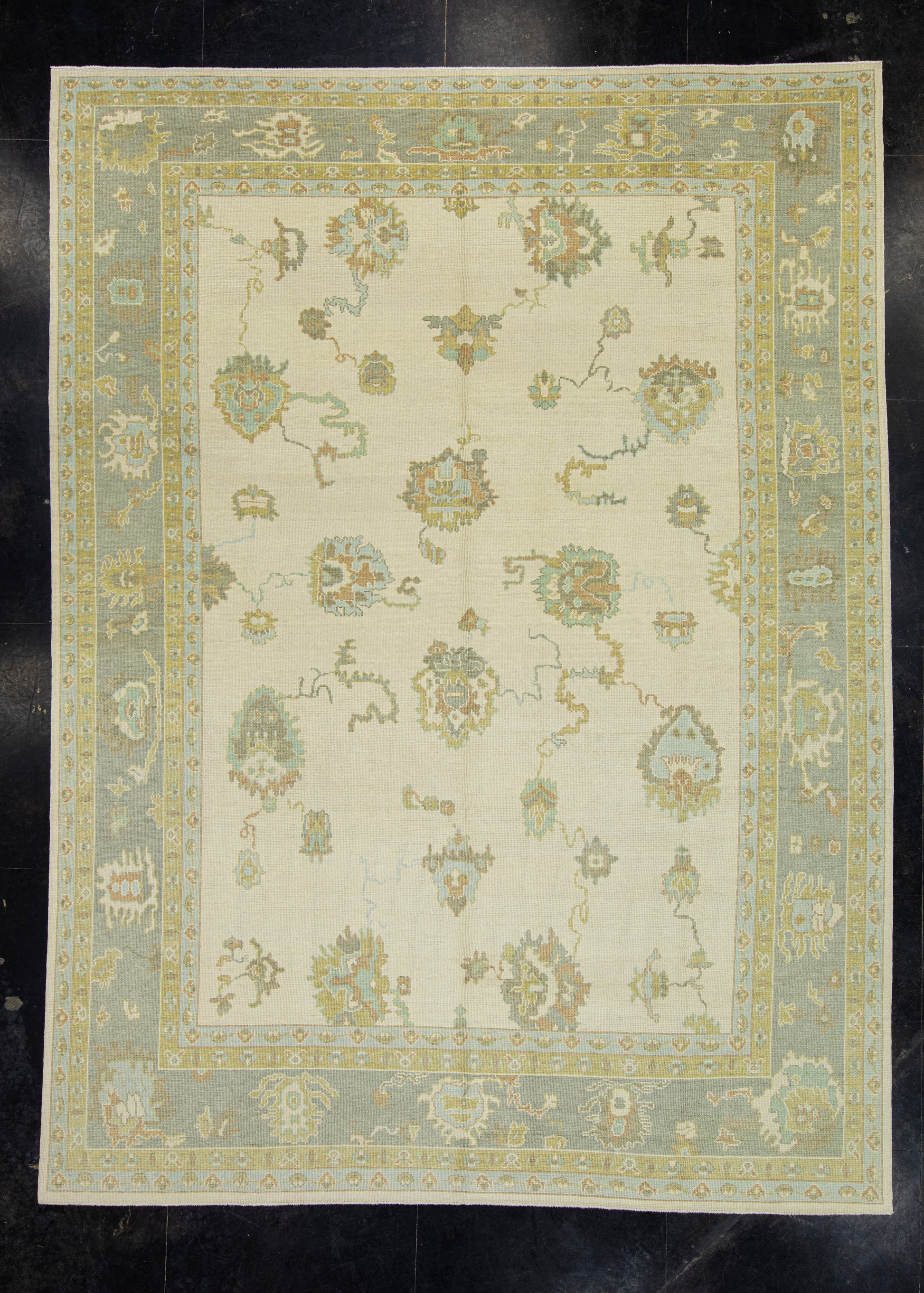 Turkish Oushak Rug 10'3" x 13'10" #16594
