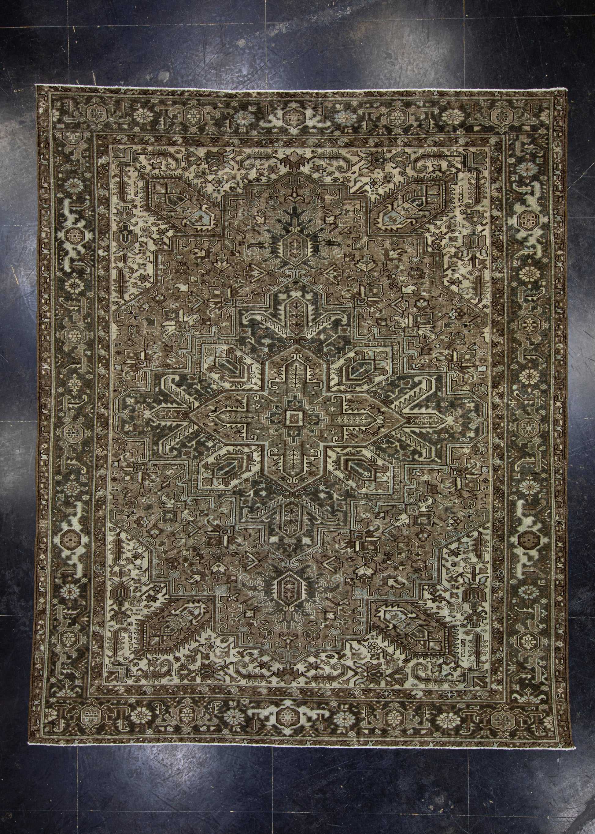 Turkish Vintage Anatolian Rug 8'1" x 10' #16818