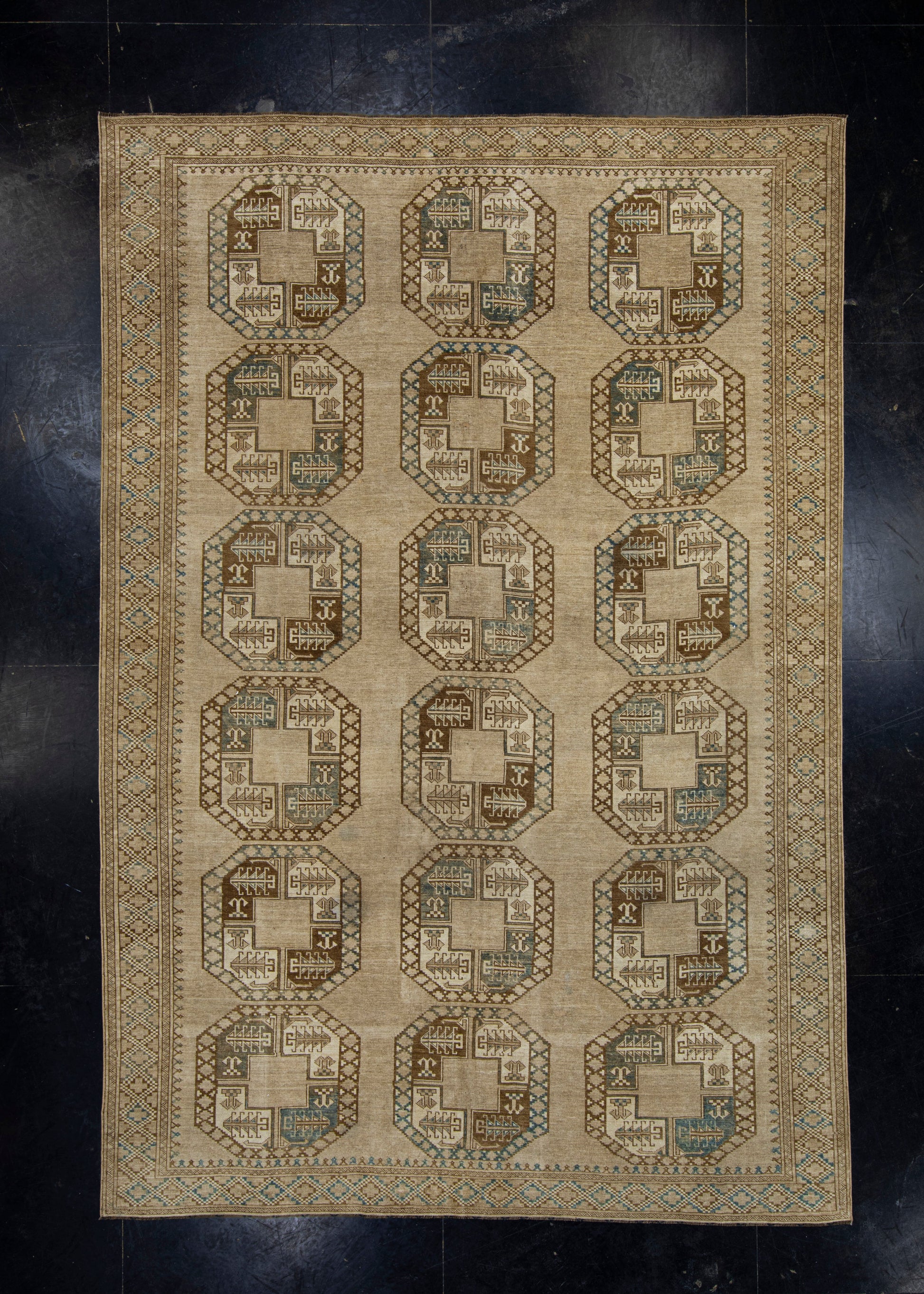 Turkish Vintage Anatolian Rug 7' x 10'5" #16800