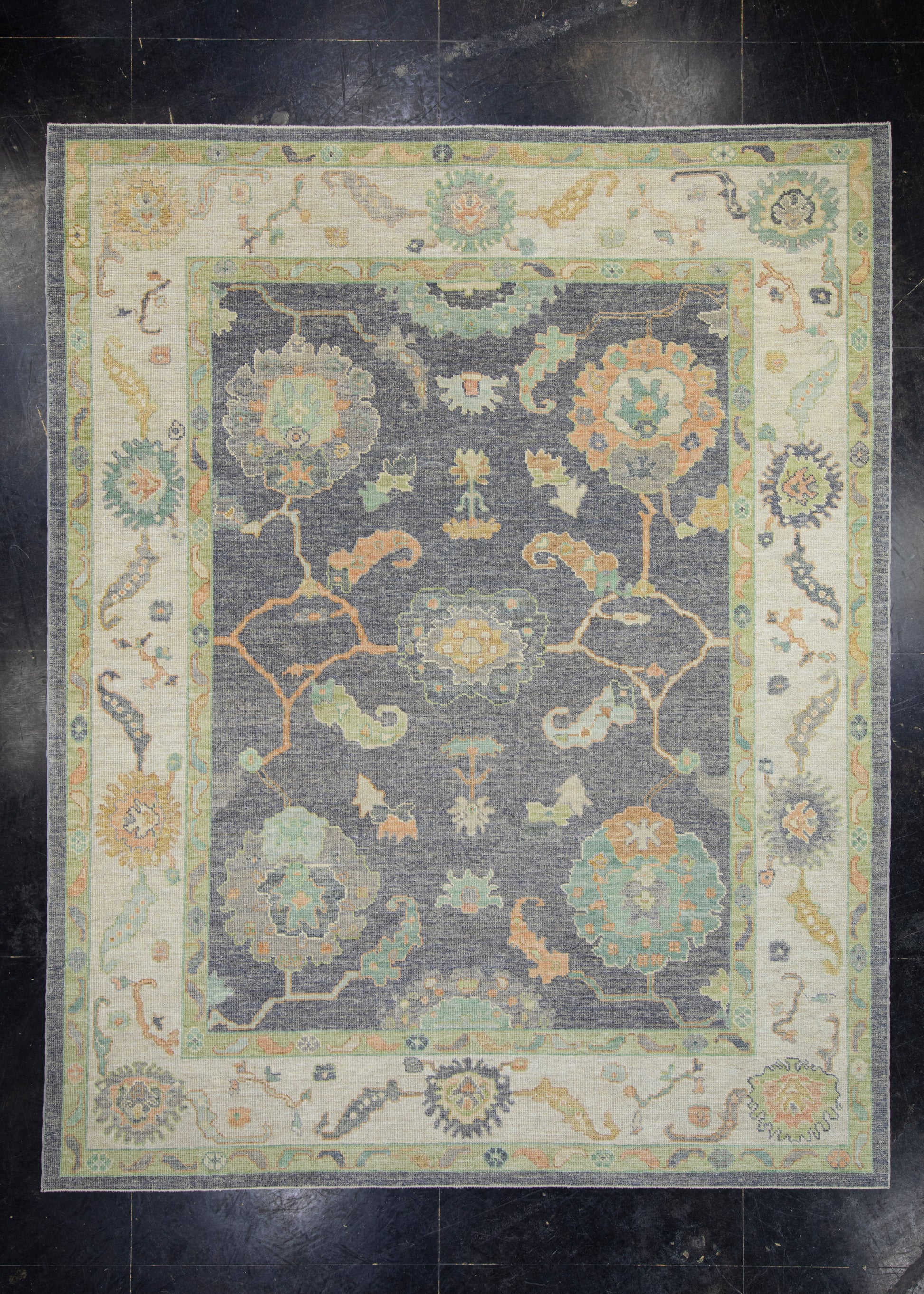 Turkish Oushak Rug 8'3" x 10'4" #16502