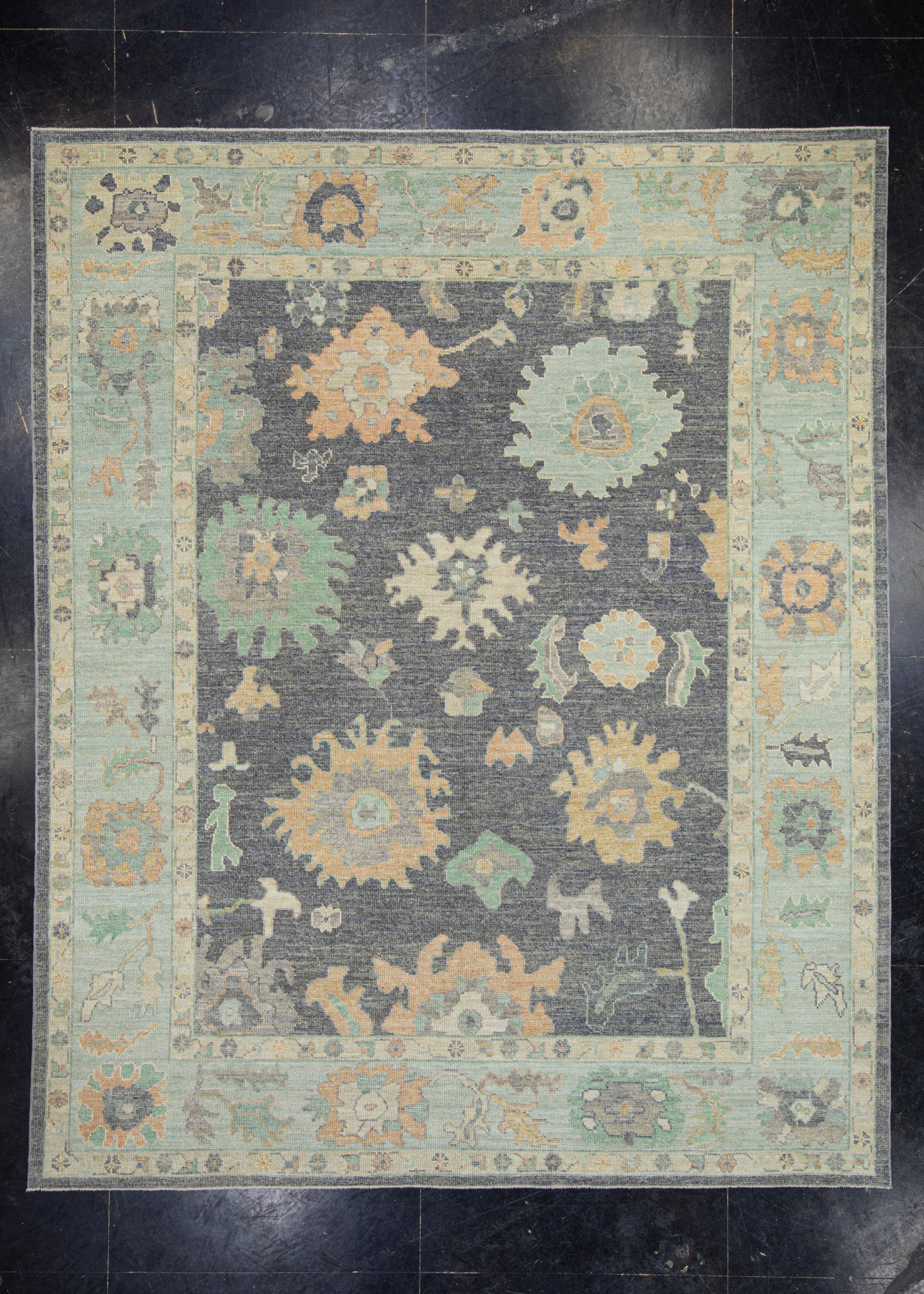 Turkish Oushak Rug 8'4" x 10'3" #16532