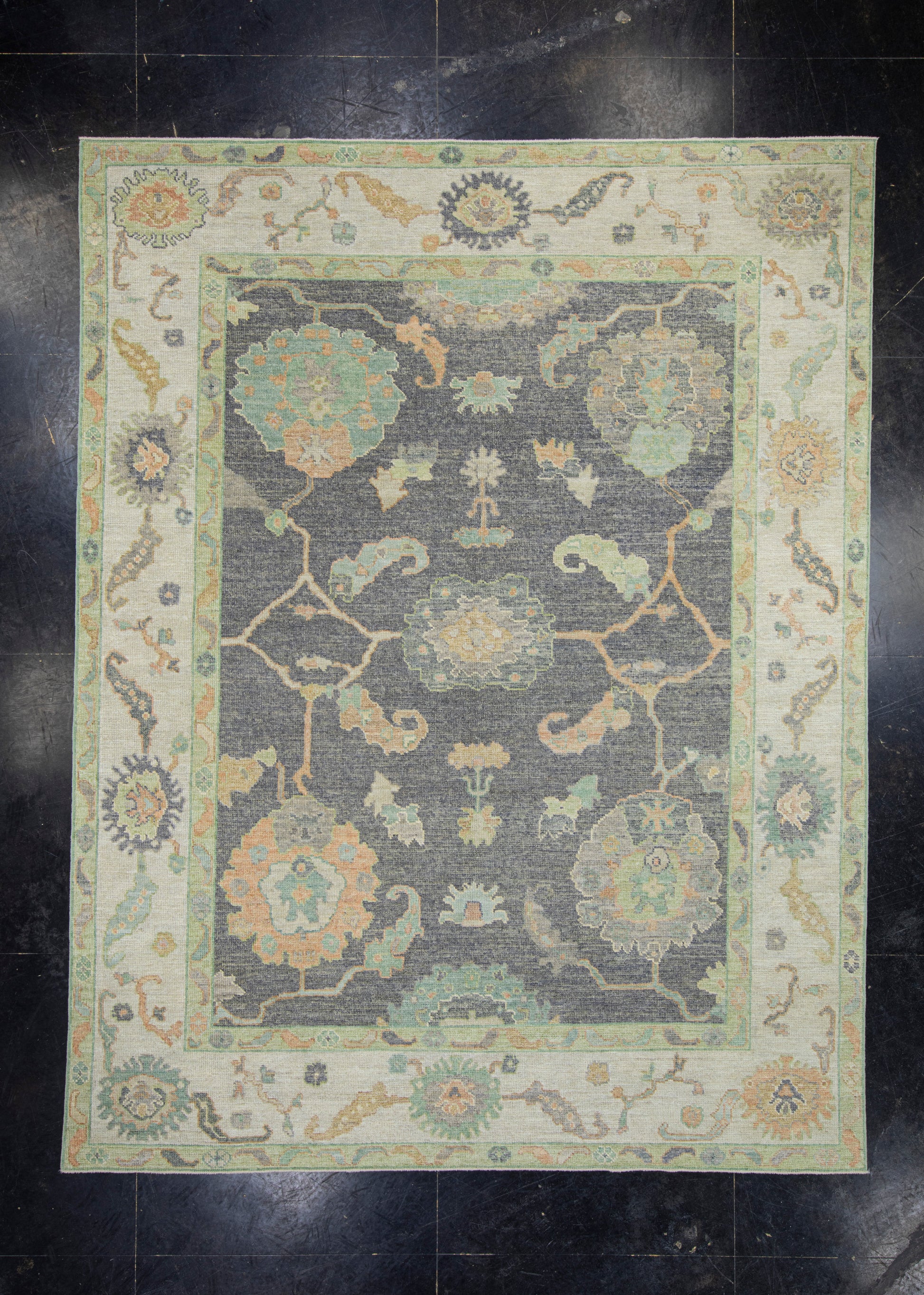 Turkish Oushak Rug 8' x 10'4" #16536