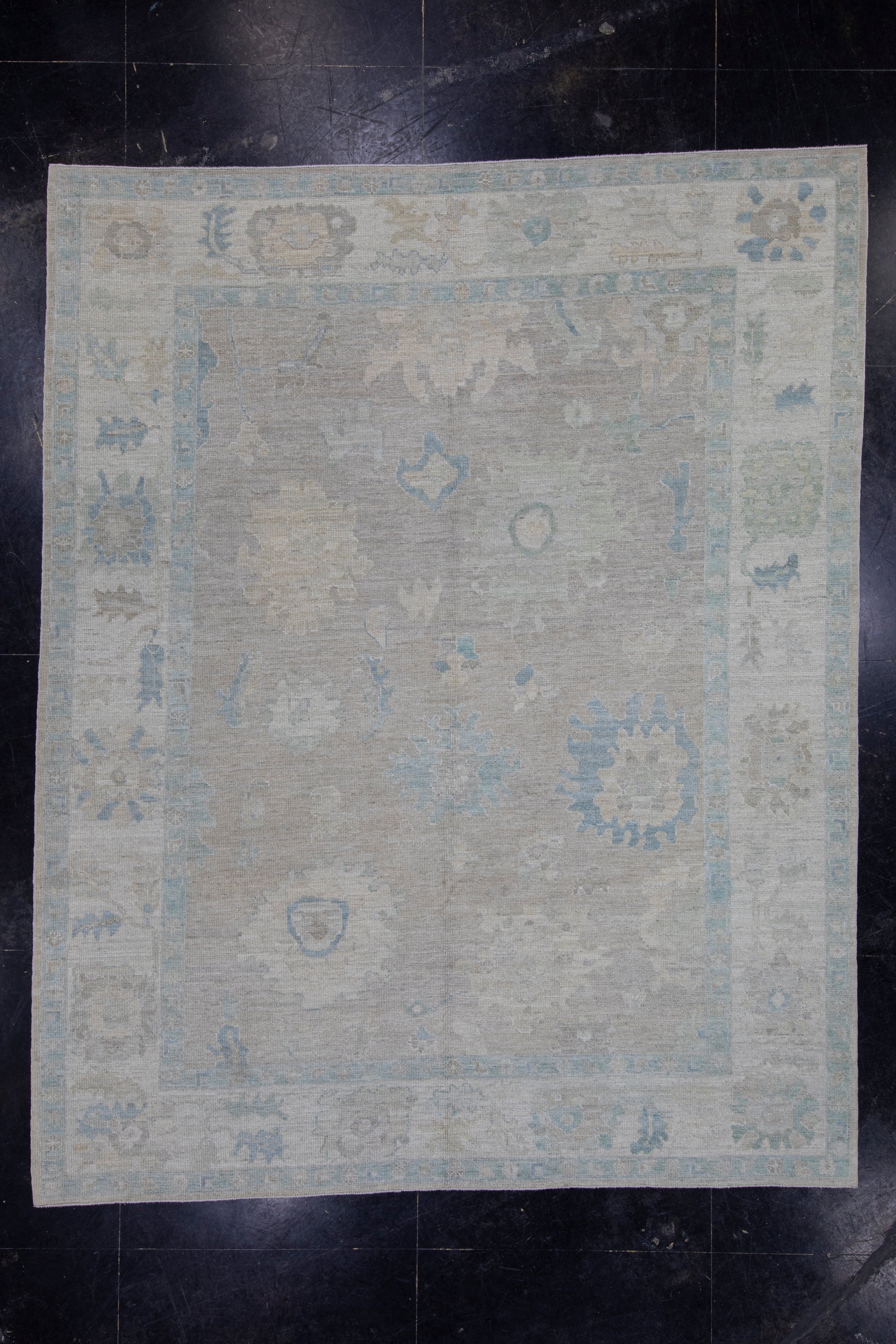 Turkish Oushak Rug 8'4" x 10'4" #16474