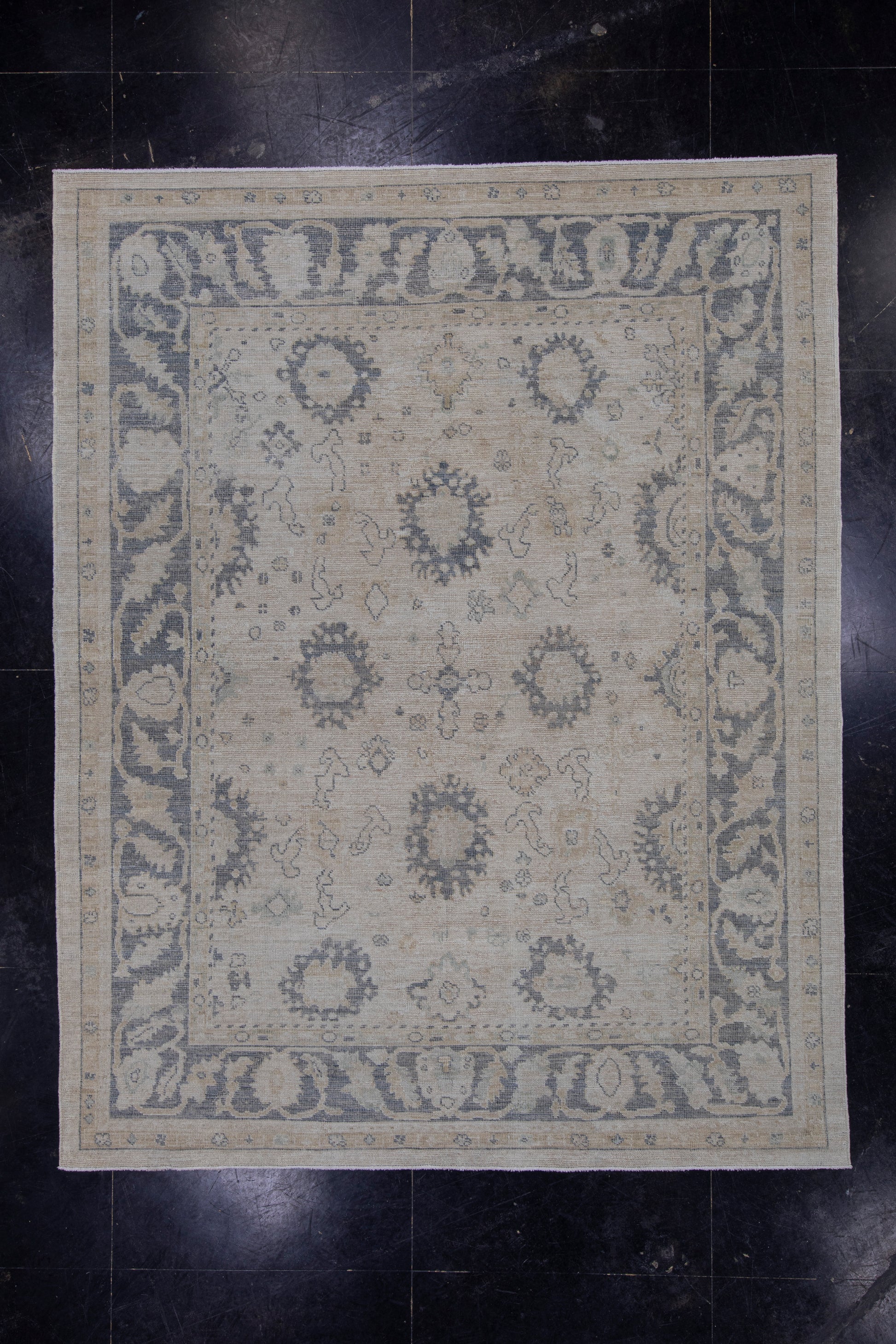 Turkish Oushak Rug 7'10" x 10' #16584