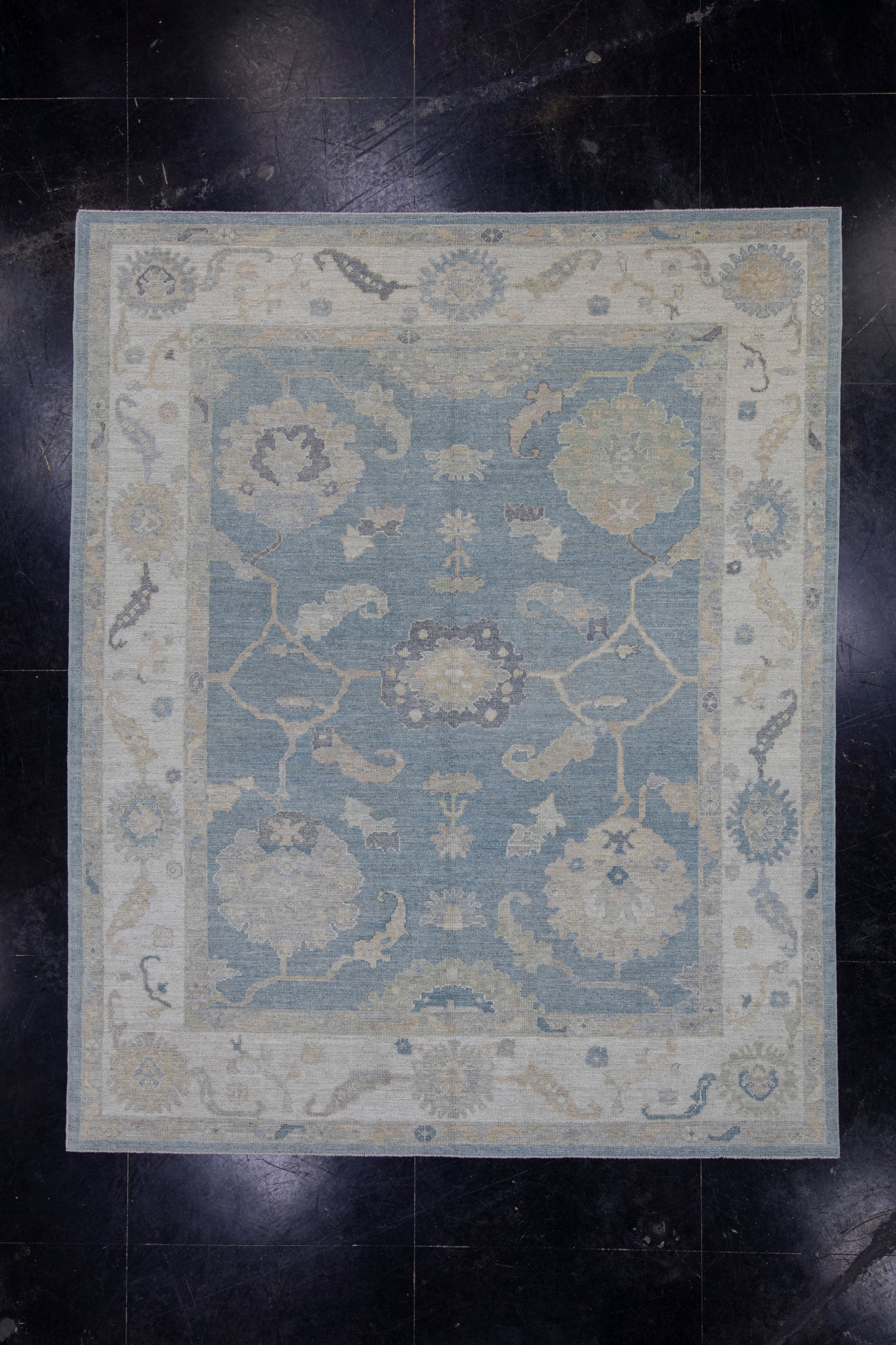 Turkish Oushak Rug 8' x 9'10" #16093