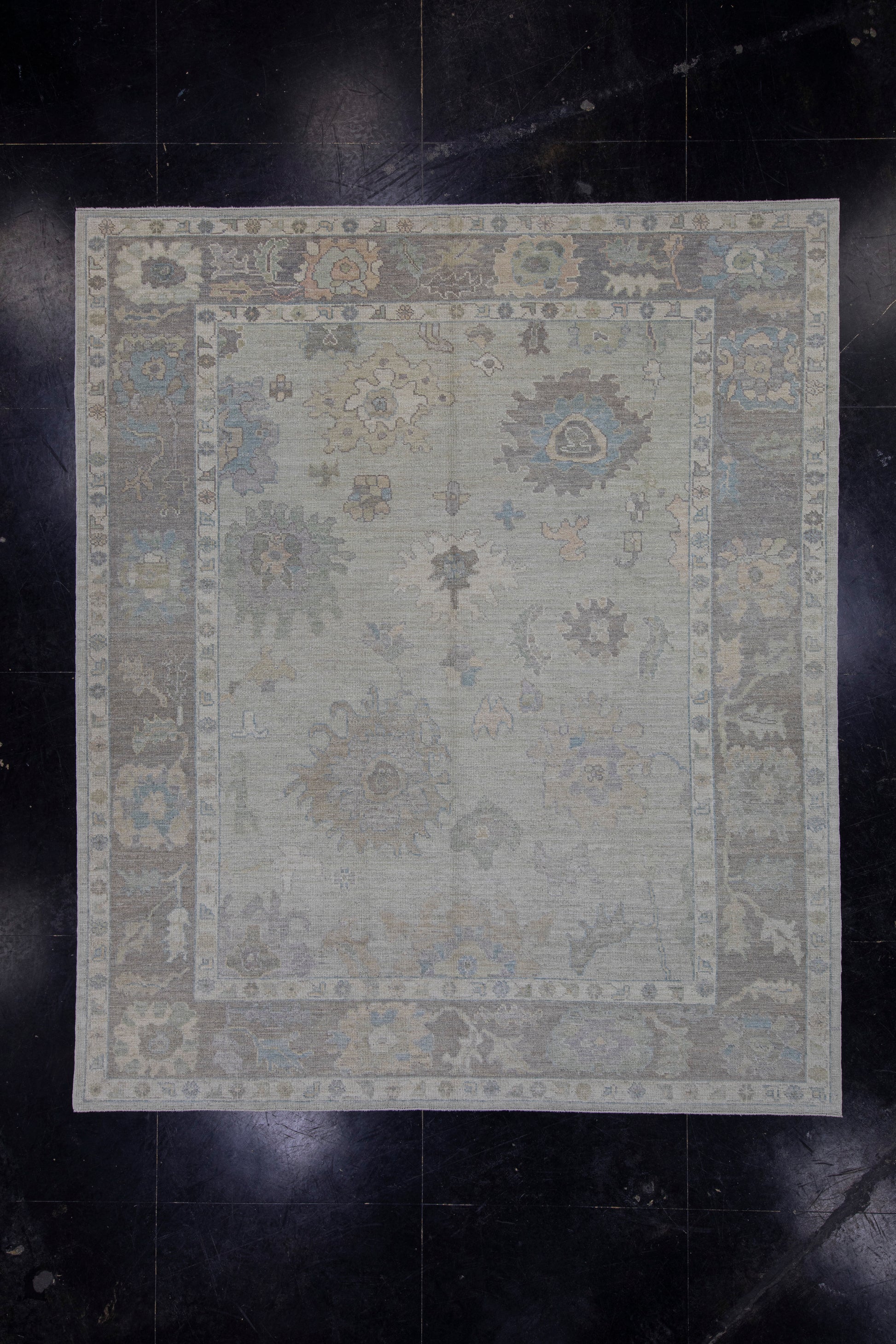Turkish Oushak Rug 8'7" x 10'2" #16139