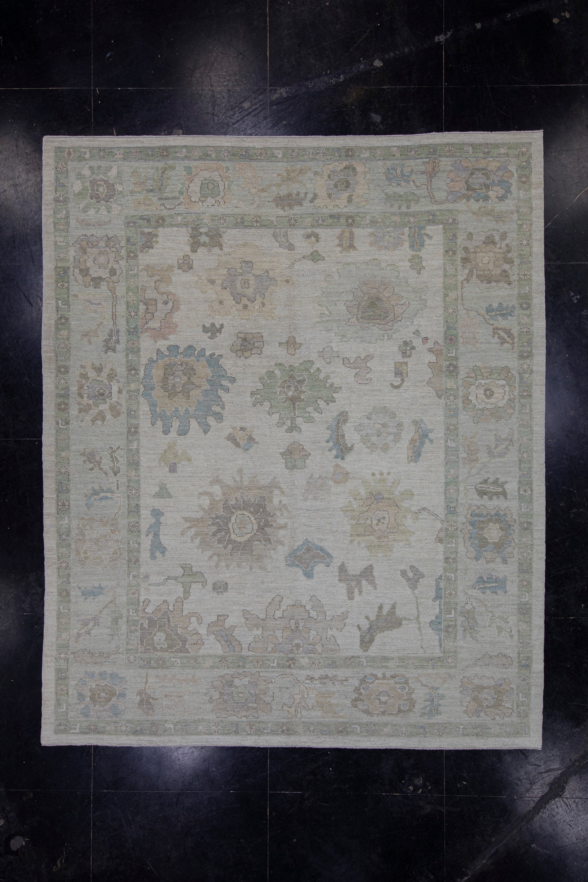 Turkish Oushak Rug 8'7" x 10'4" #16089