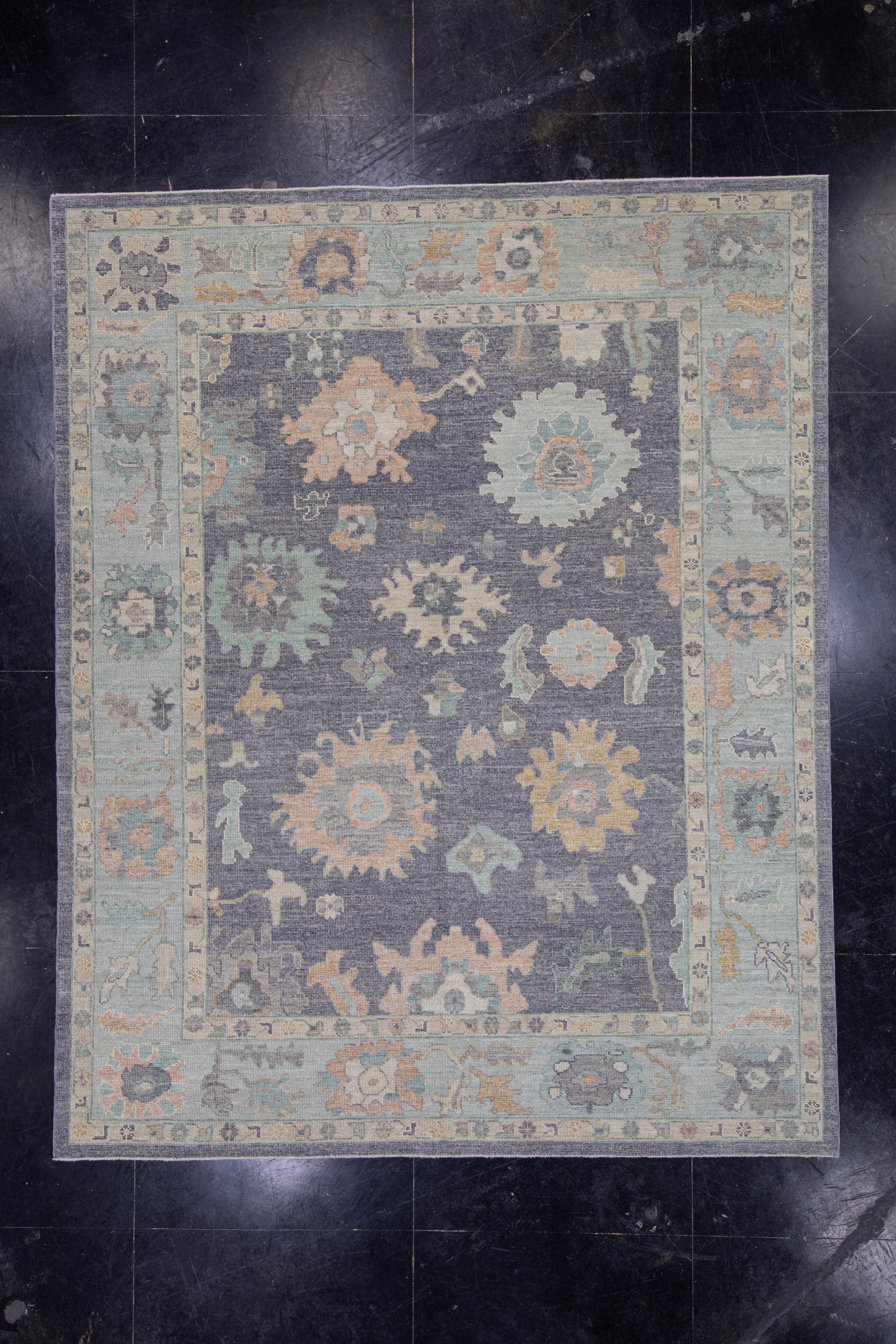 Turkish Oushak Rug 8'5" x 10'5" #16547