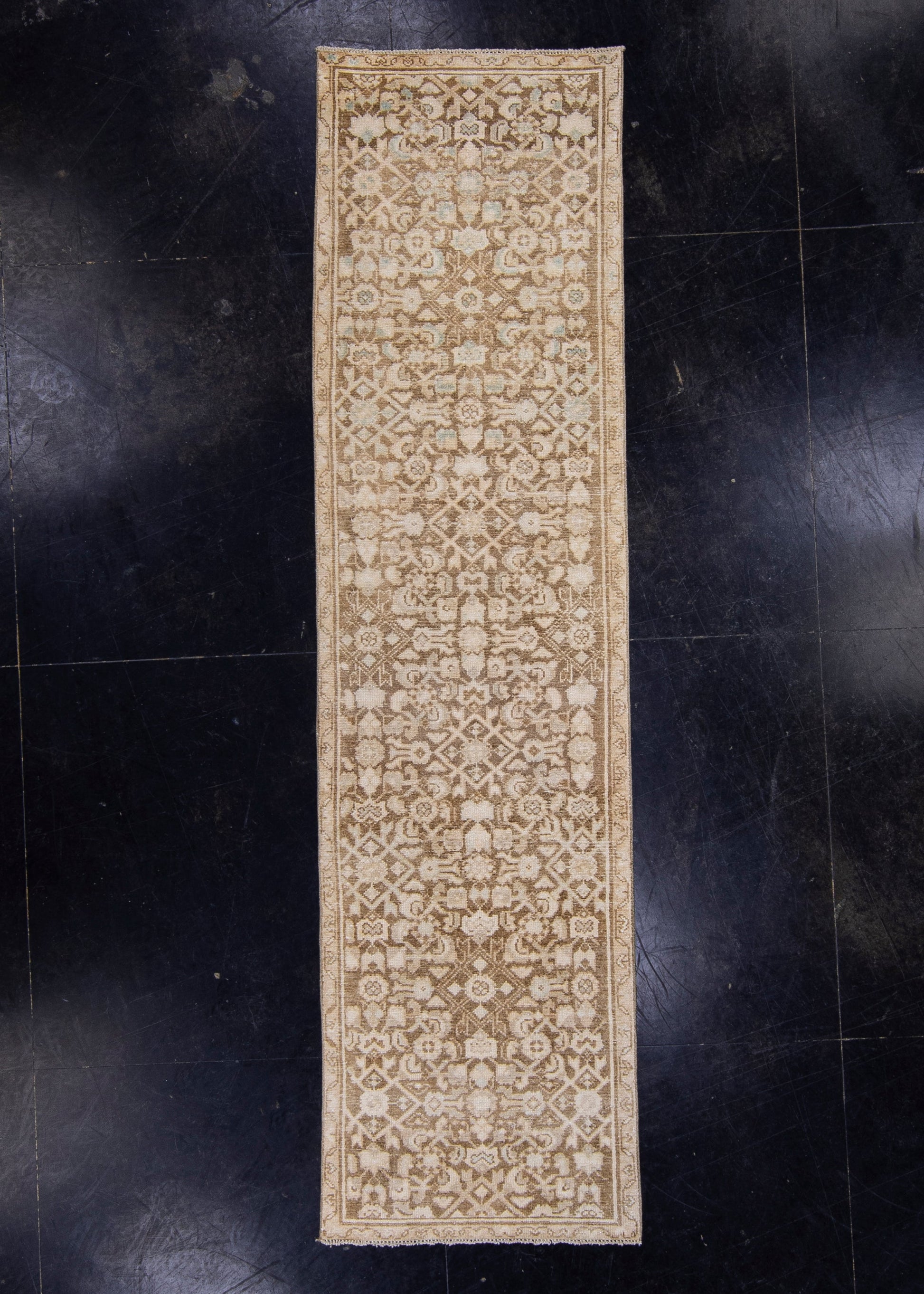 Turkish Vintage Anatolian Runner Rug 2'4" x 8'11" #16907