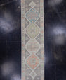 Turkish Oushak Runner Rug 2'10" x 10'10" #16018