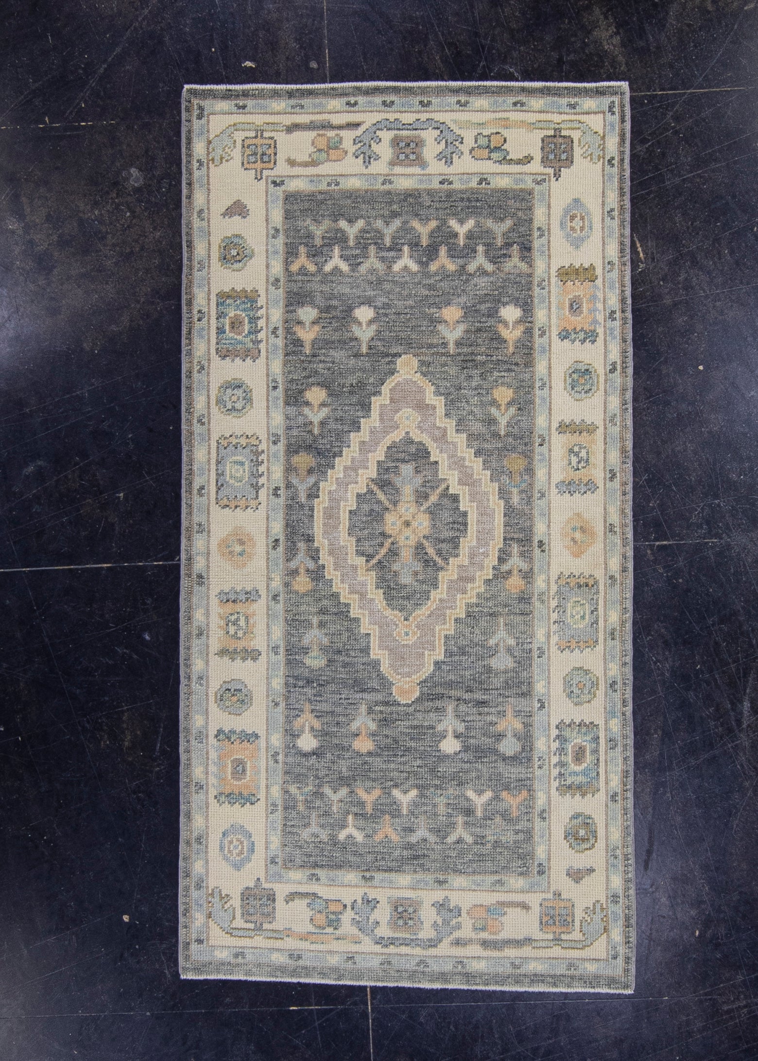 Turkish Oushak Rug 3' x 6' #16650