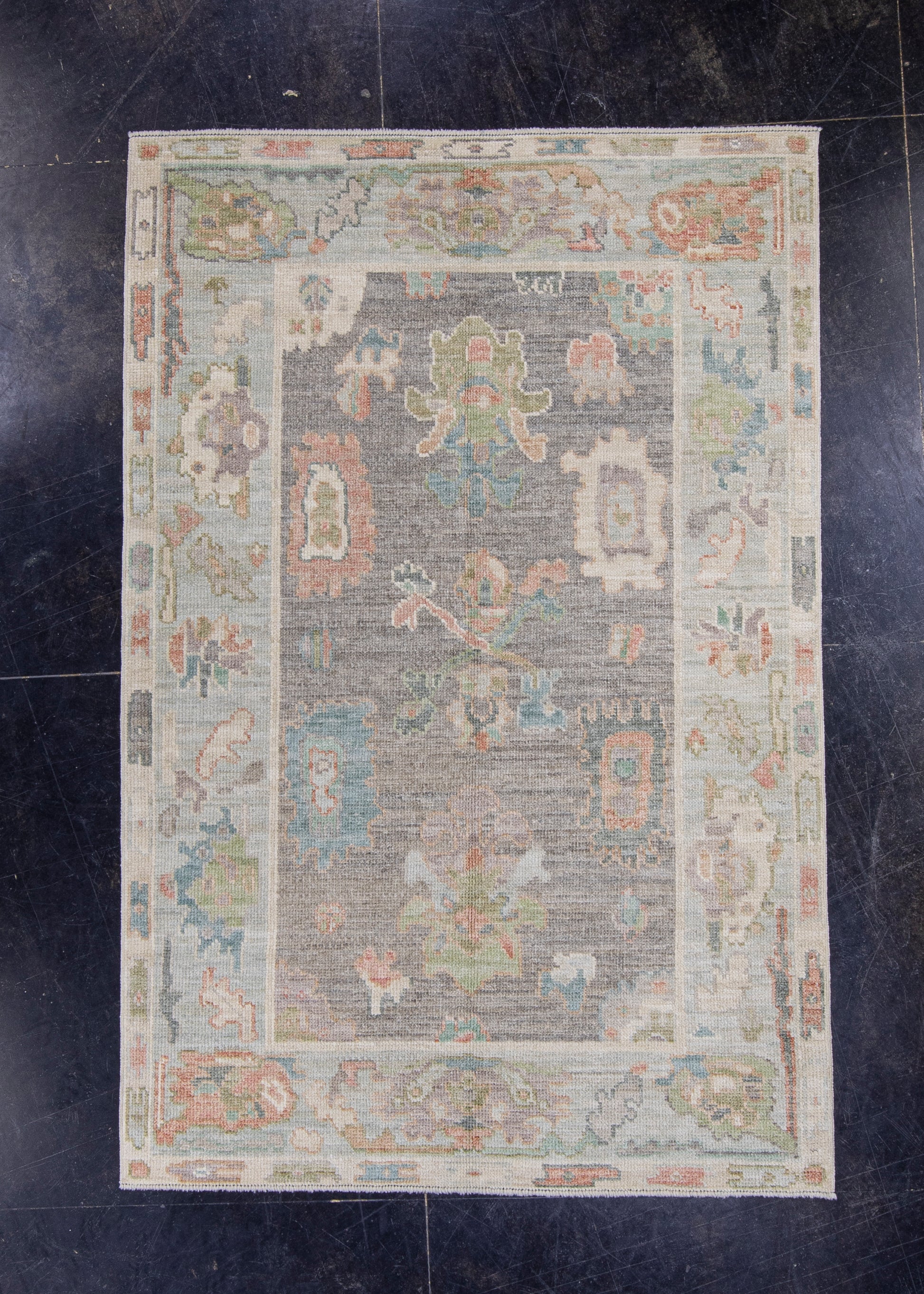 Turkish Oushak Rug 4' x 6' #16006
