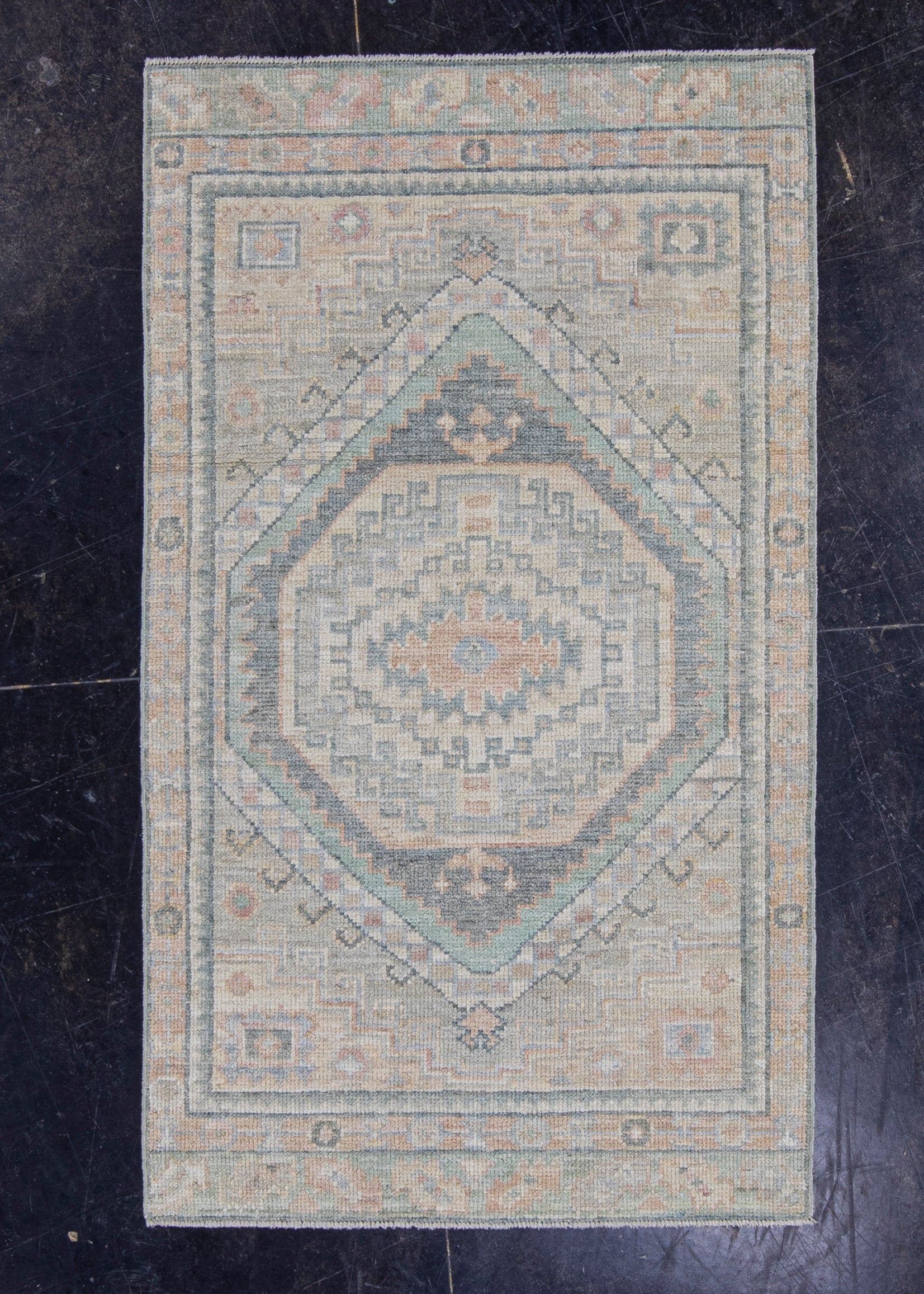 Turkish Oushak Rug 2'11" x 5' #16167