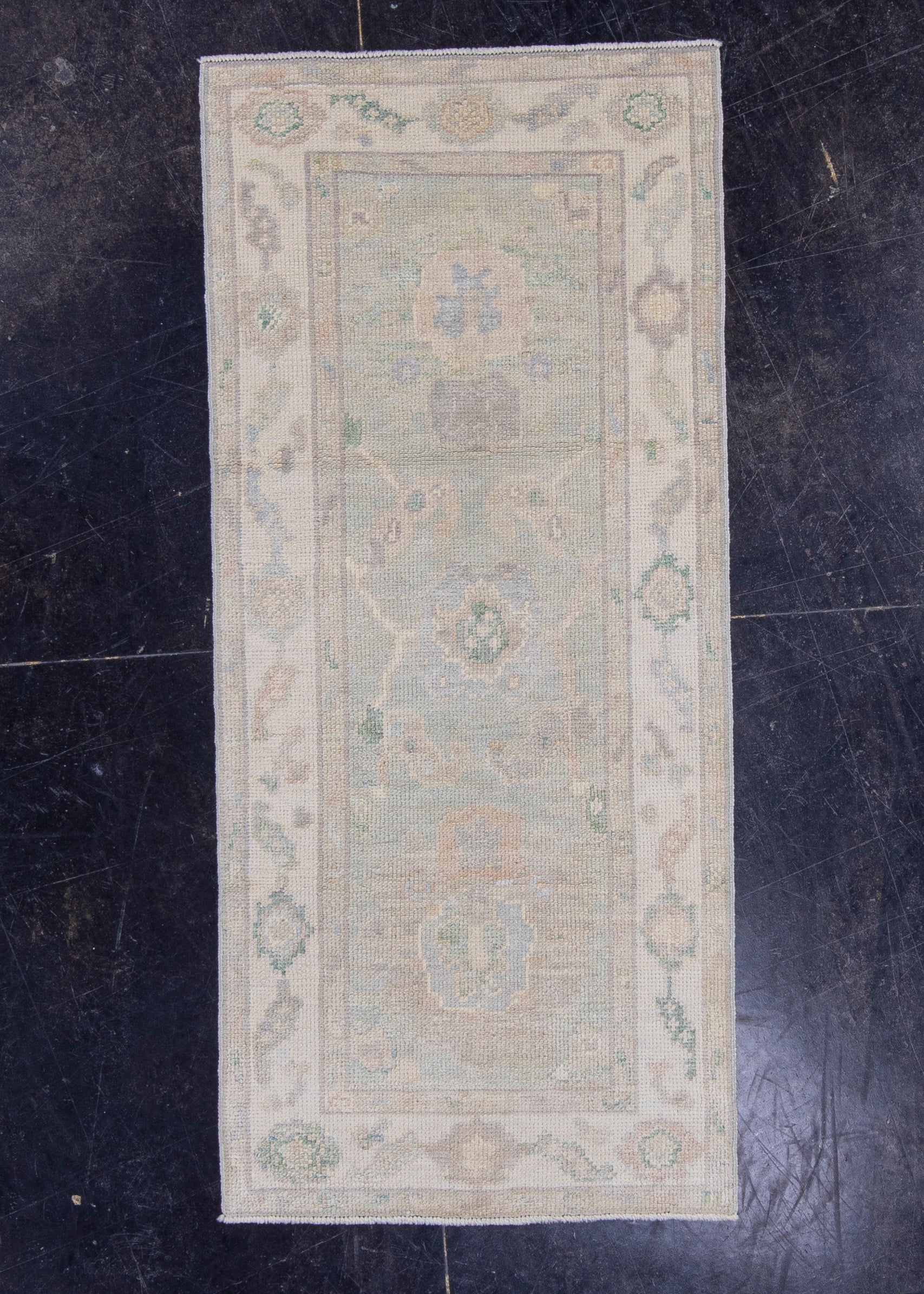 Turkish Oushak Rug 2'3" x 5'1" #16601