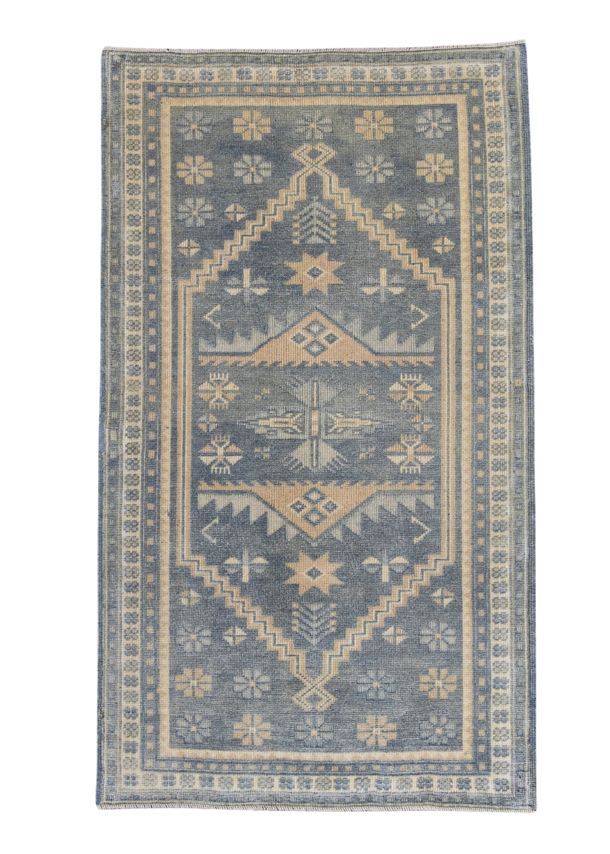 Turkish Vintage Anatolian Rug 2'6" x 4'4" #16846