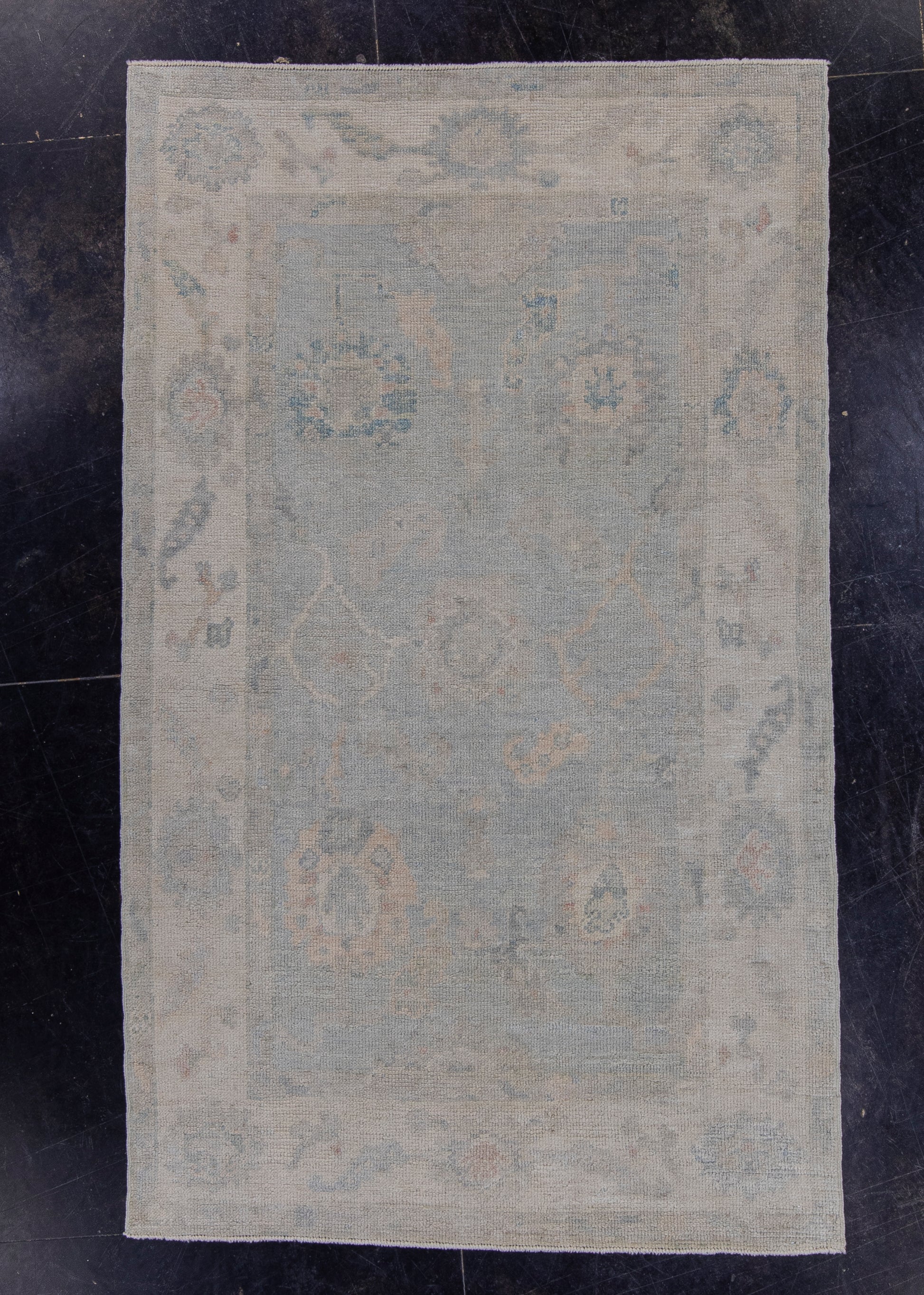 Turkish Oushak Rug 3'10" x 6'4" #16624