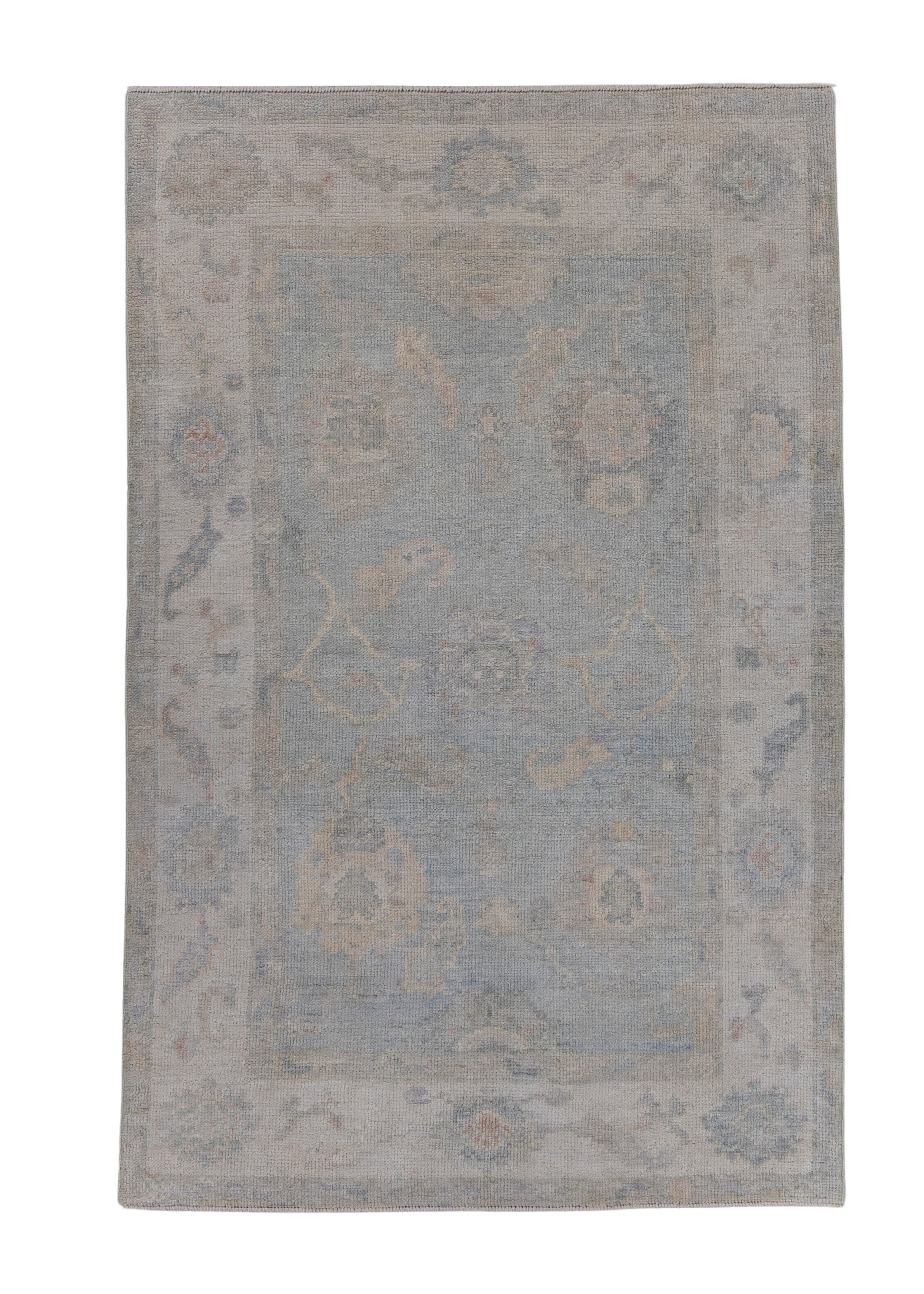 Turkish Oushak Rug 3'11" x 6'1" #16625