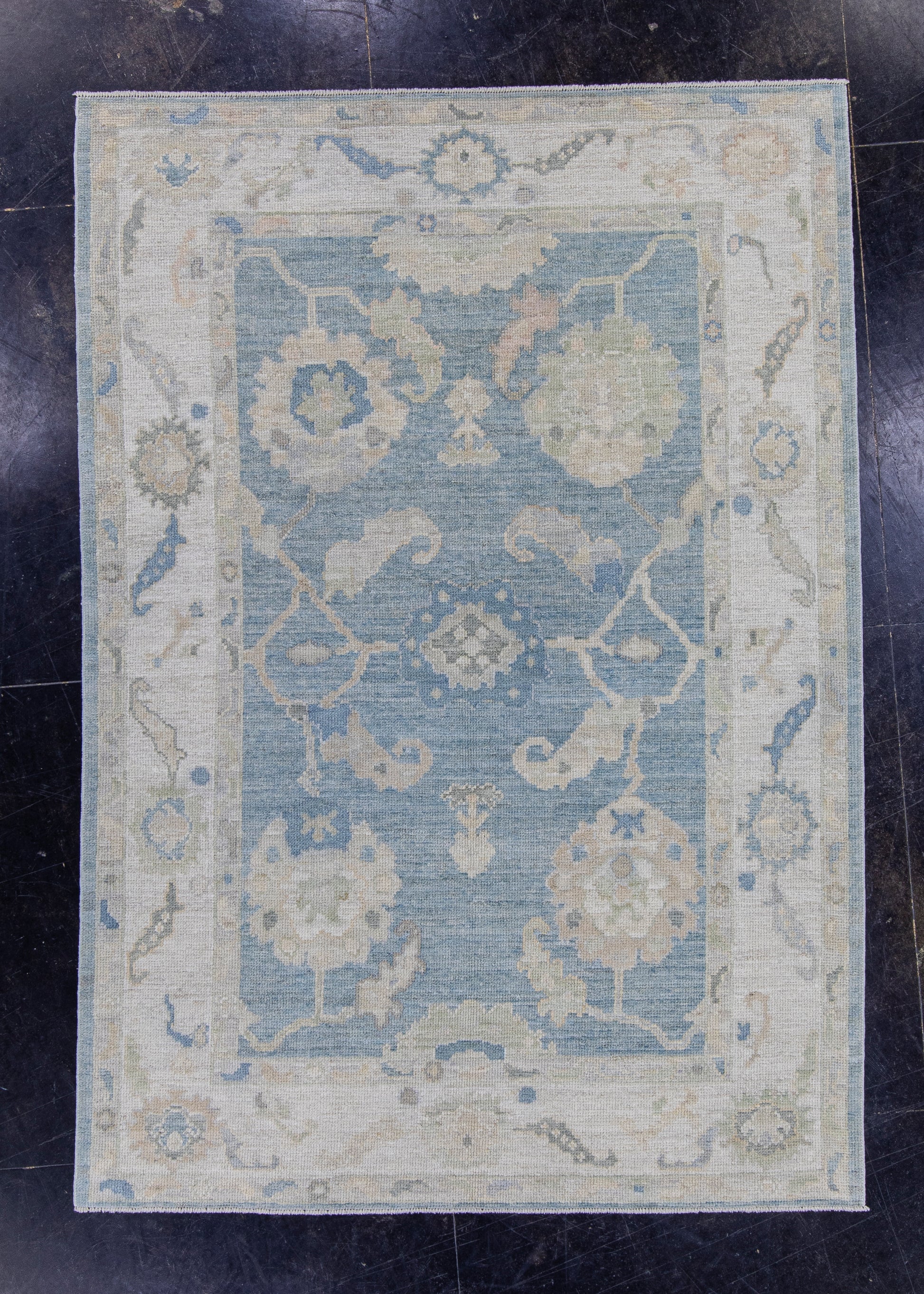 Turkish Oushak Rug 4'11" x 7' #16434